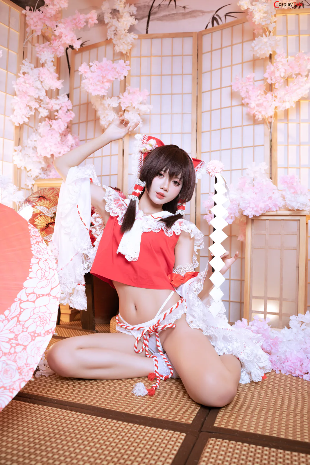 PoppaChan cosplay Reimu Hakurei – Touhou Project