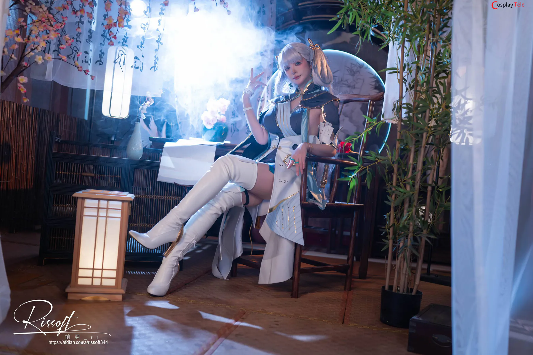 Rissoft 前羽 cosplay Changli and Jinhsi – Wuthering Waves