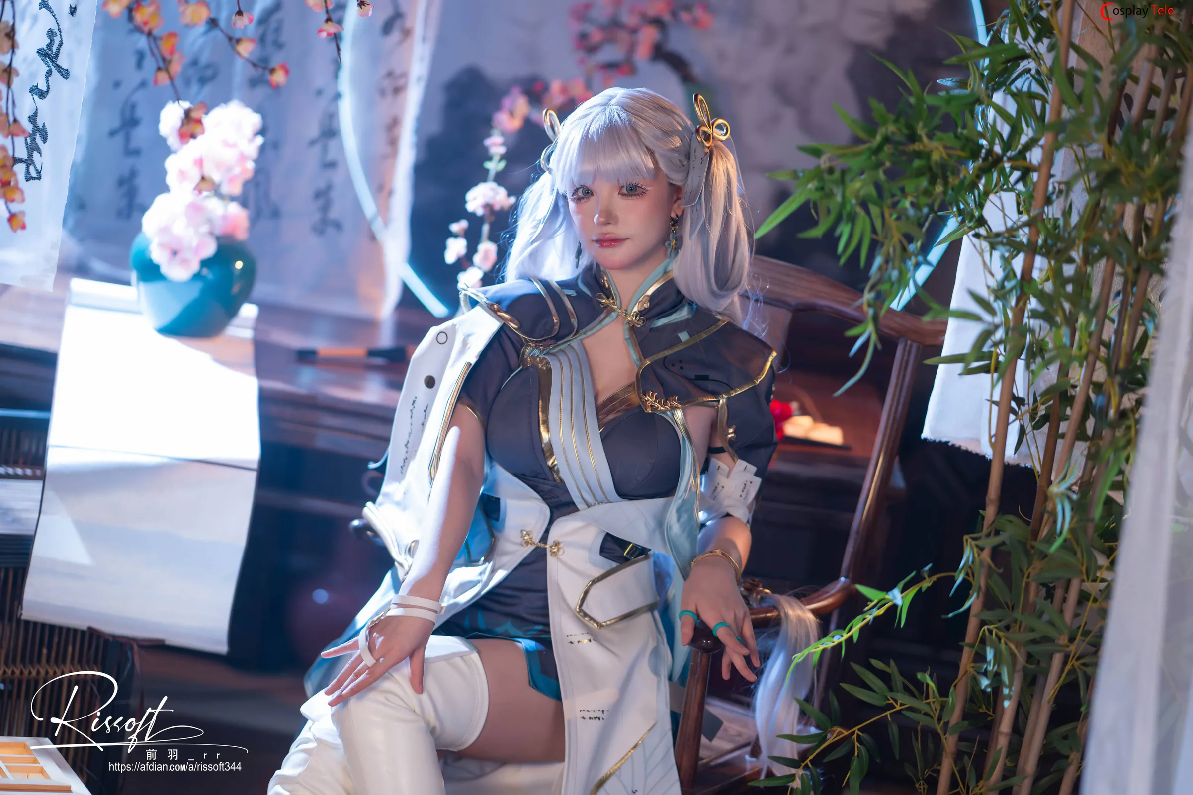 Rissoft 前羽 cosplay Changli and Jinhsi – Wuthering Waves