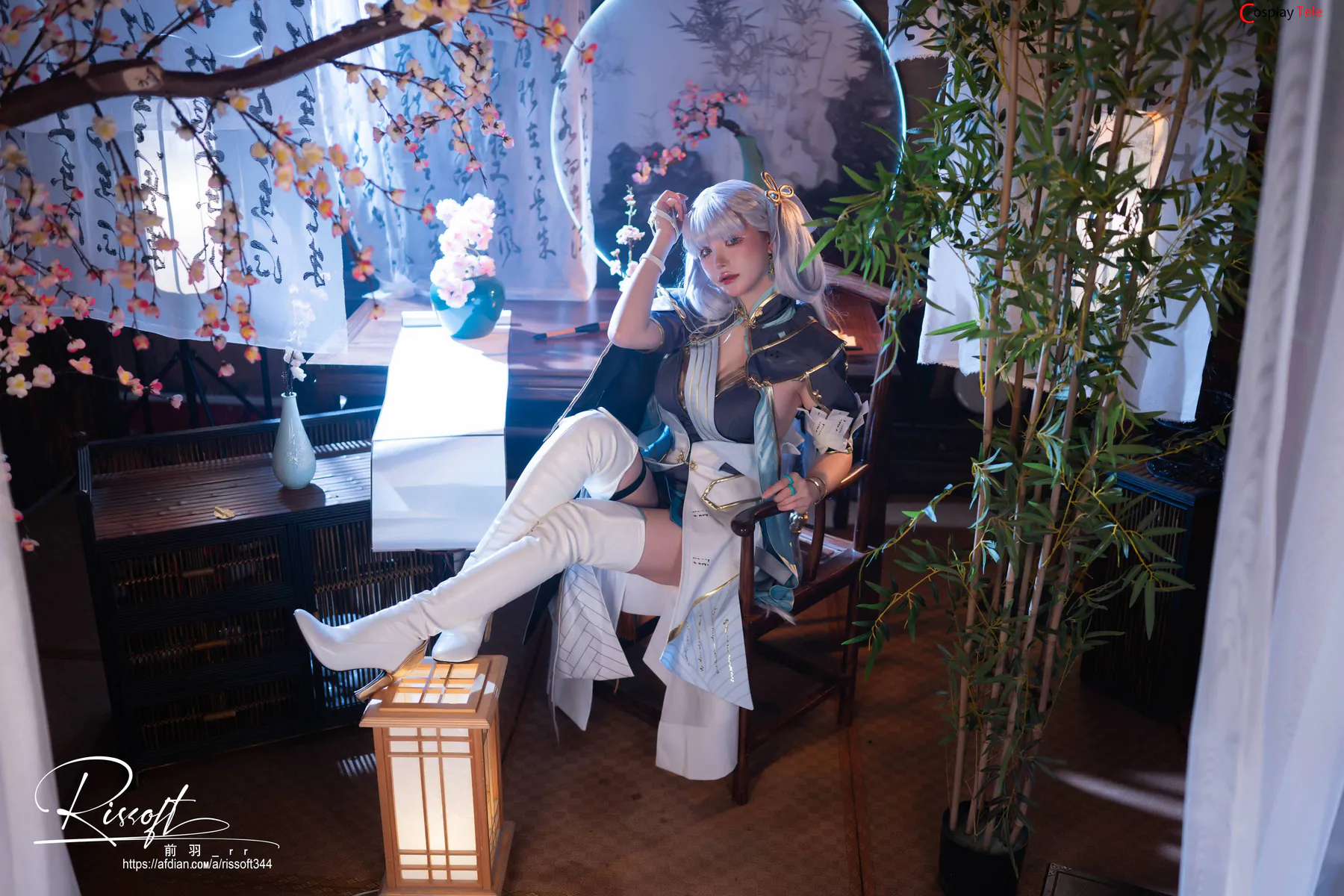 Rissoft 前羽 cosplay Changli and Jinhsi – Wuthering Waves