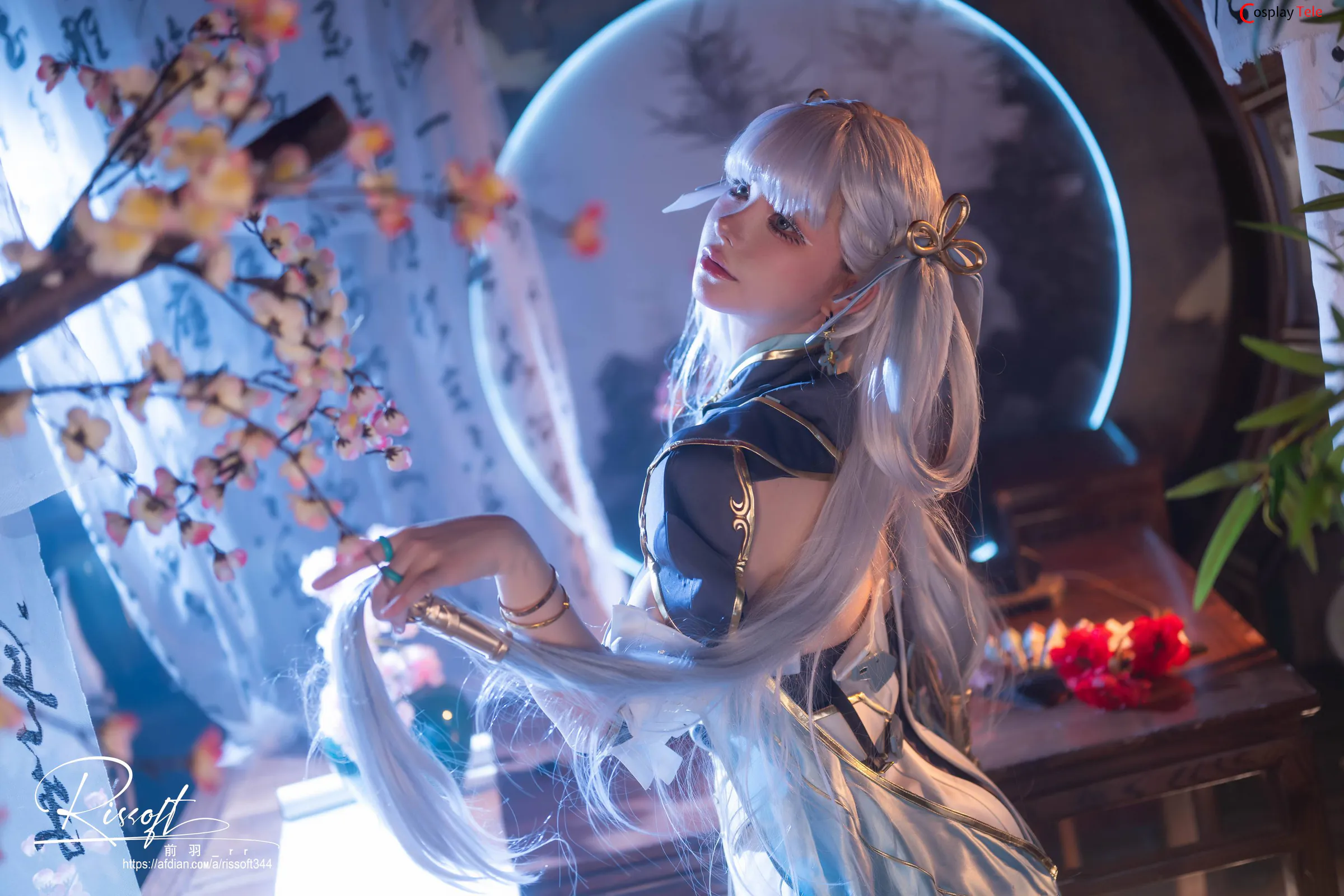 Rissoft 前羽 cosplay Changli and Jinhsi – Wuthering Waves