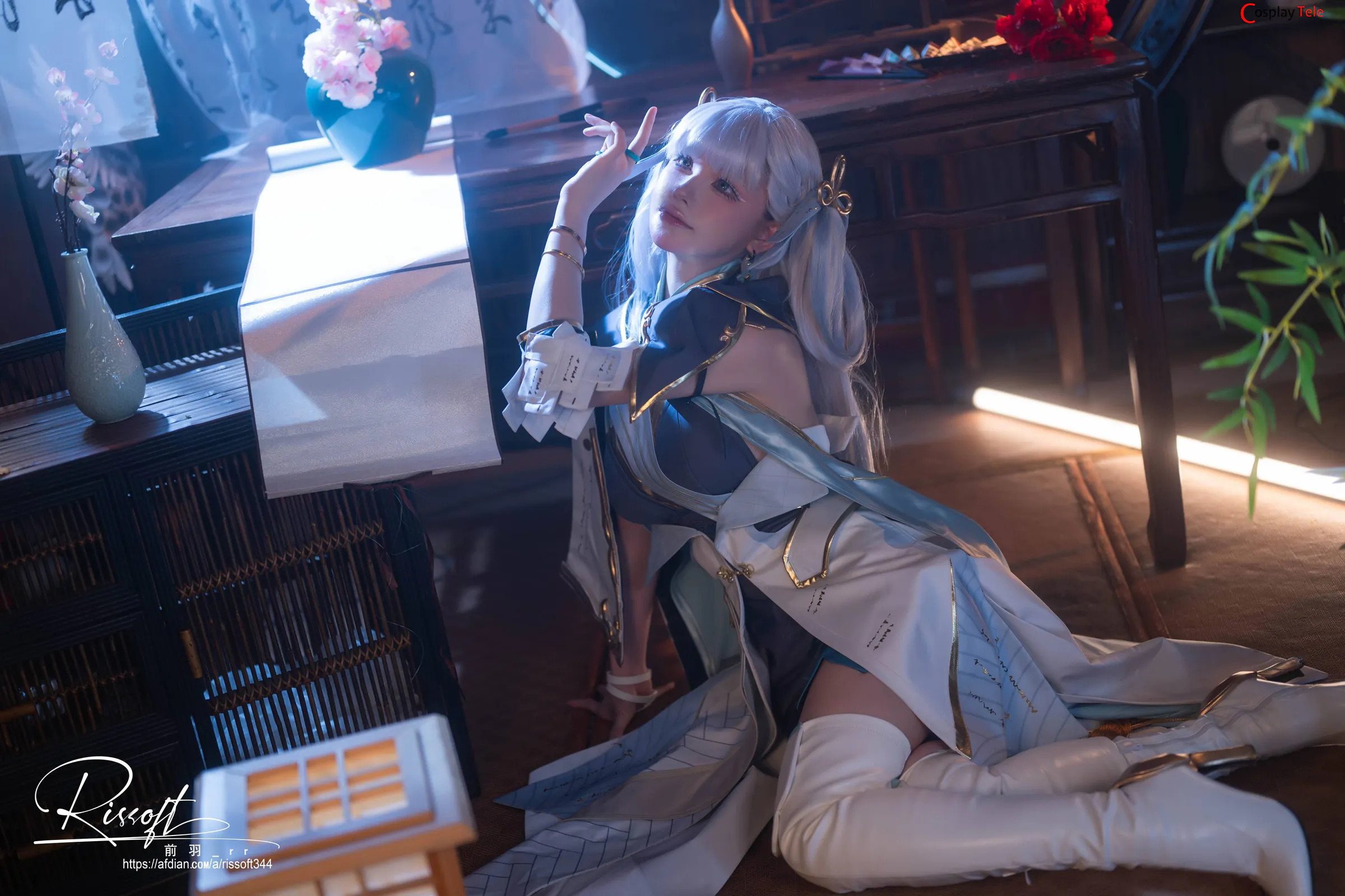 Rissoft 前羽 cosplay Changli and Jinhsi – Wuthering Waves