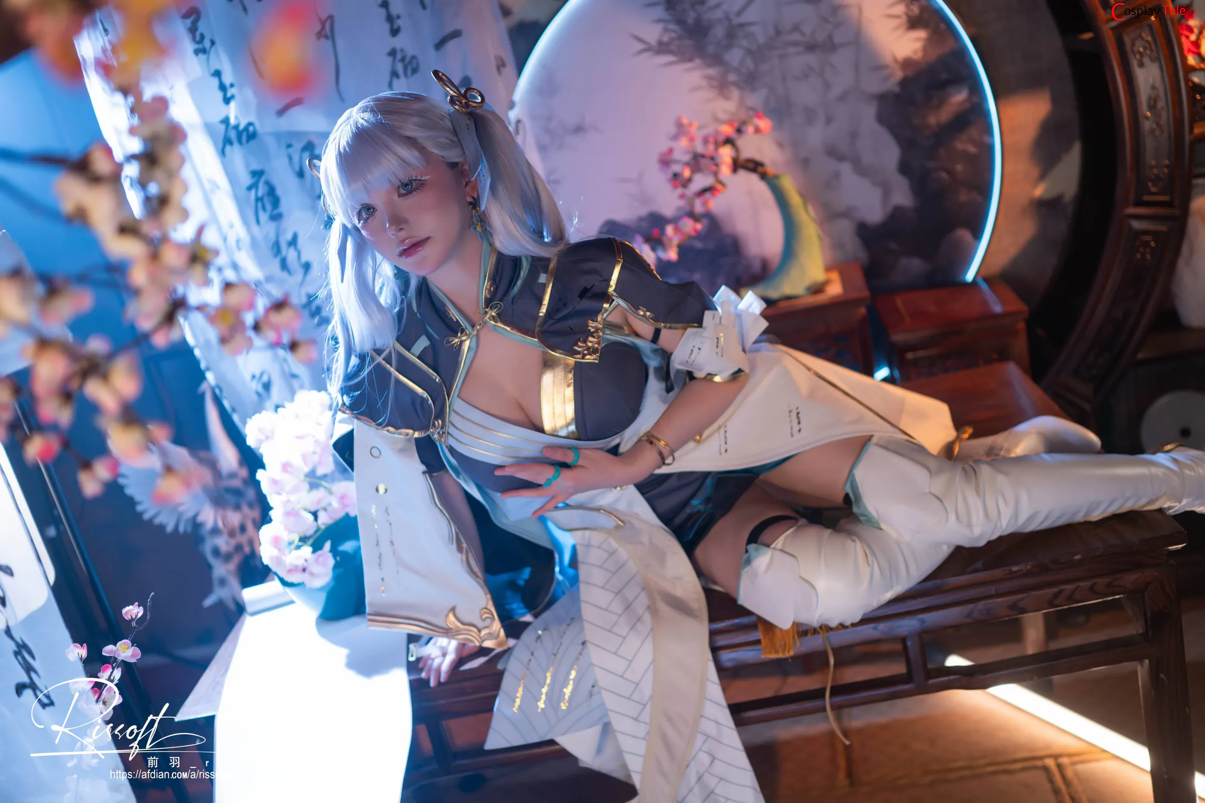 Rissoft 前羽 cosplay Changli and Jinhsi – Wuthering Waves