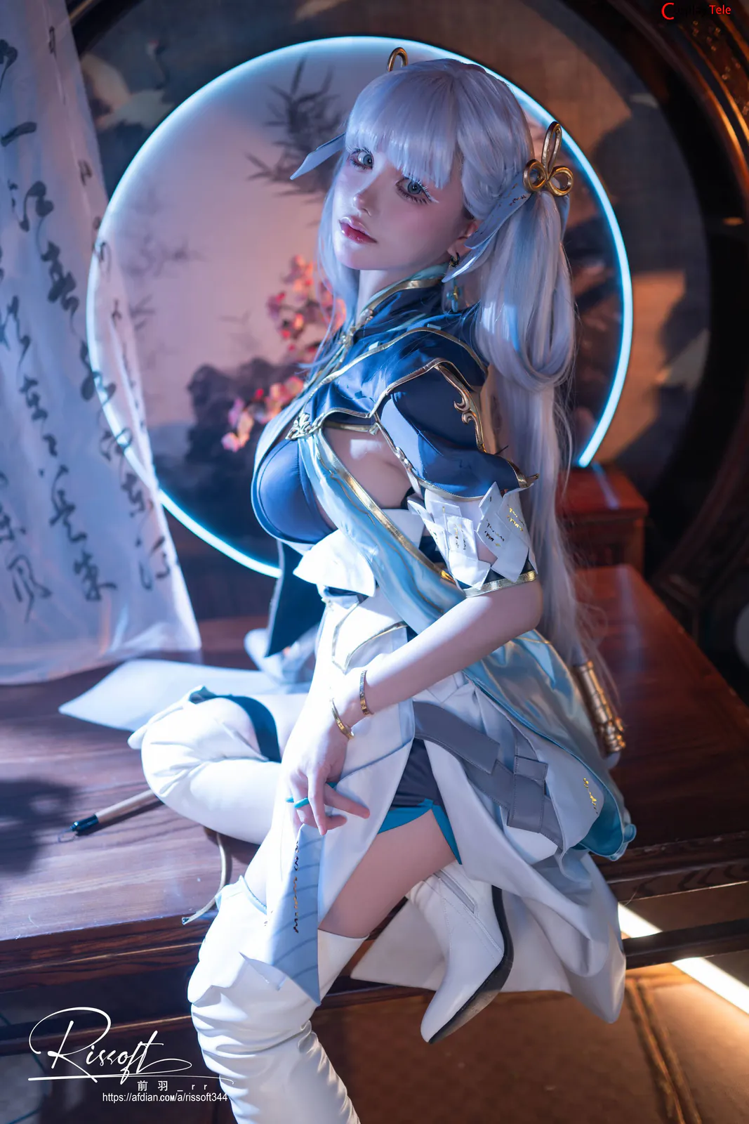 Rissoft 前羽 cosplay Changli and Jinhsi – Wuthering Waves