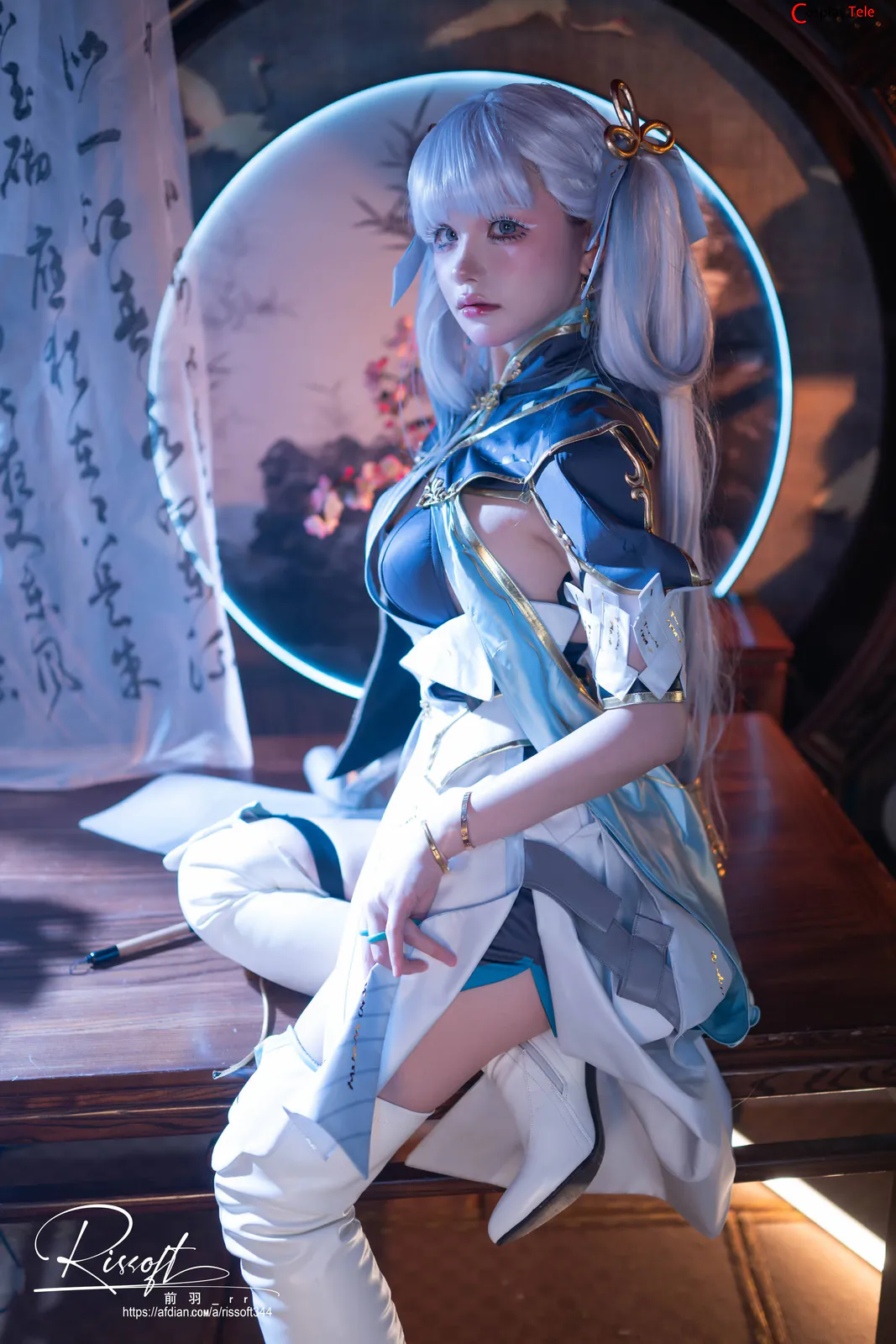 Rissoft 前羽 cosplay Changli and Jinhsi – Wuthering Waves