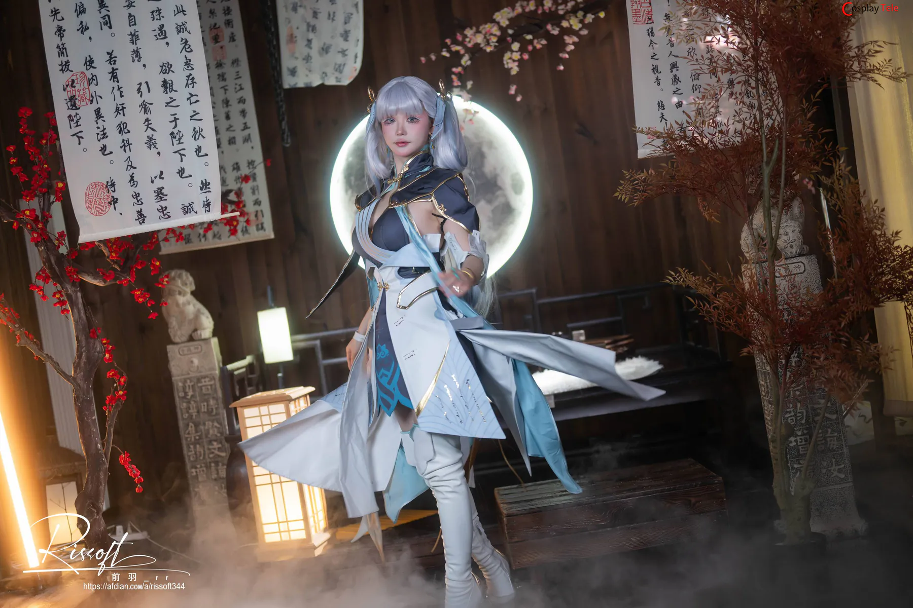 Rissoft 前羽 cosplay Changli and Jinhsi – Wuthering Waves