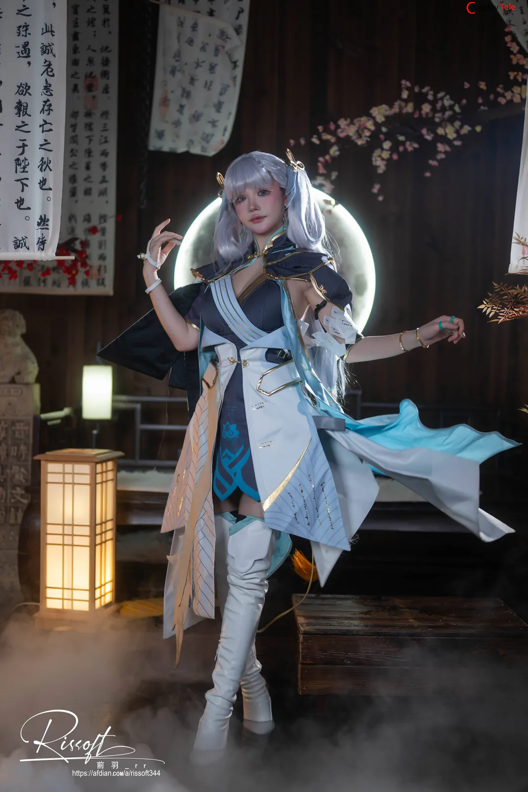 Rissoft 前羽 cosplay Changli and Jinhsi – Wuthering Waves