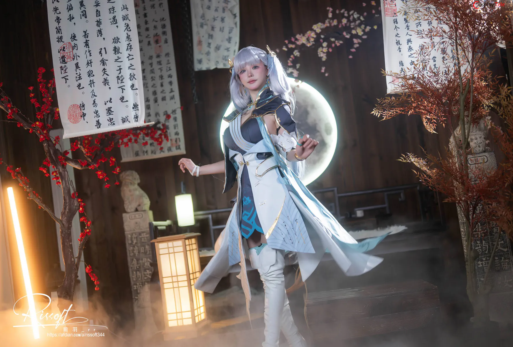 Rissoft 前羽 cosplay Changli and Jinhsi – Wuthering Waves