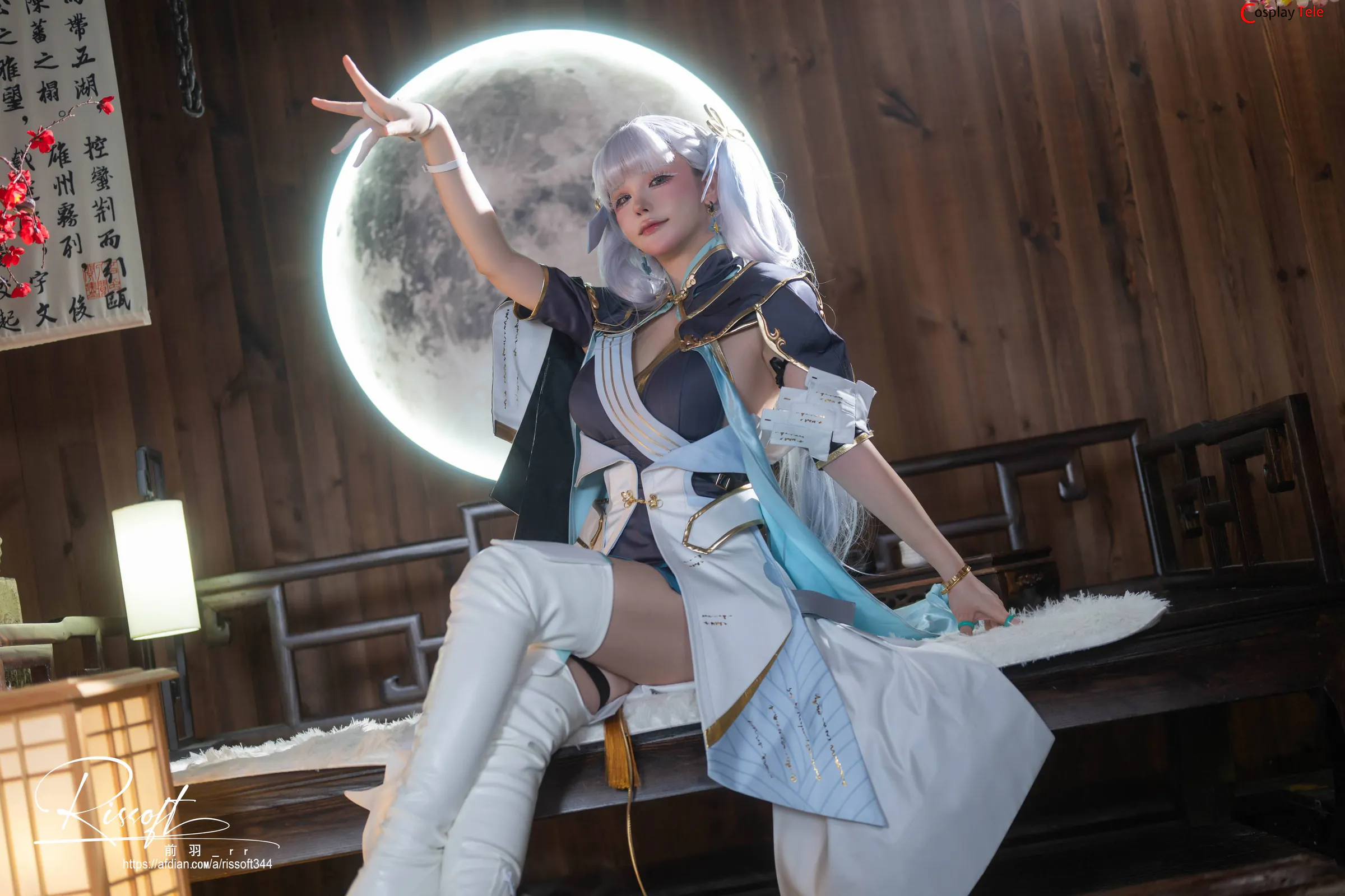 Rissoft 前羽 cosplay Changli and Jinhsi – Wuthering Waves