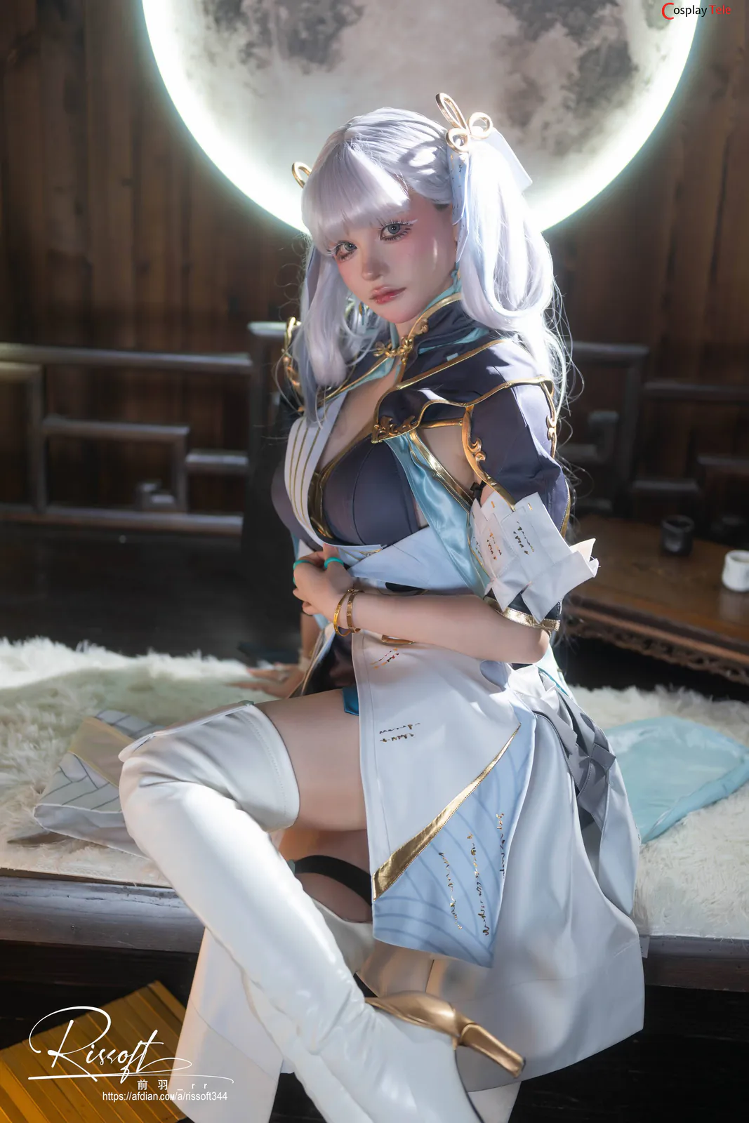 Rissoft 前羽 cosplay Changli and Jinhsi – Wuthering Waves