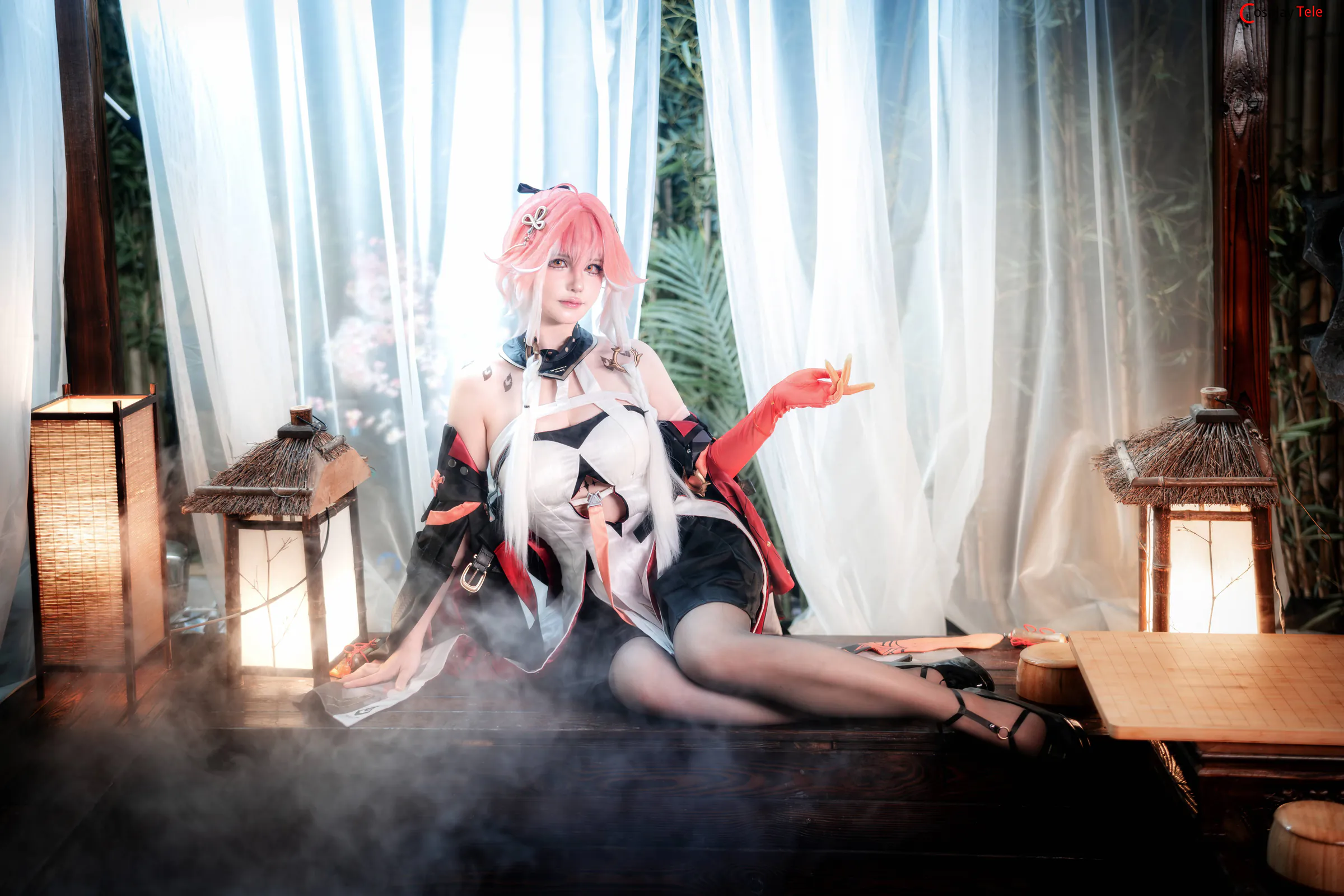 Rissoft 前羽 cosplay Changli and Jinhsi – Wuthering Waves