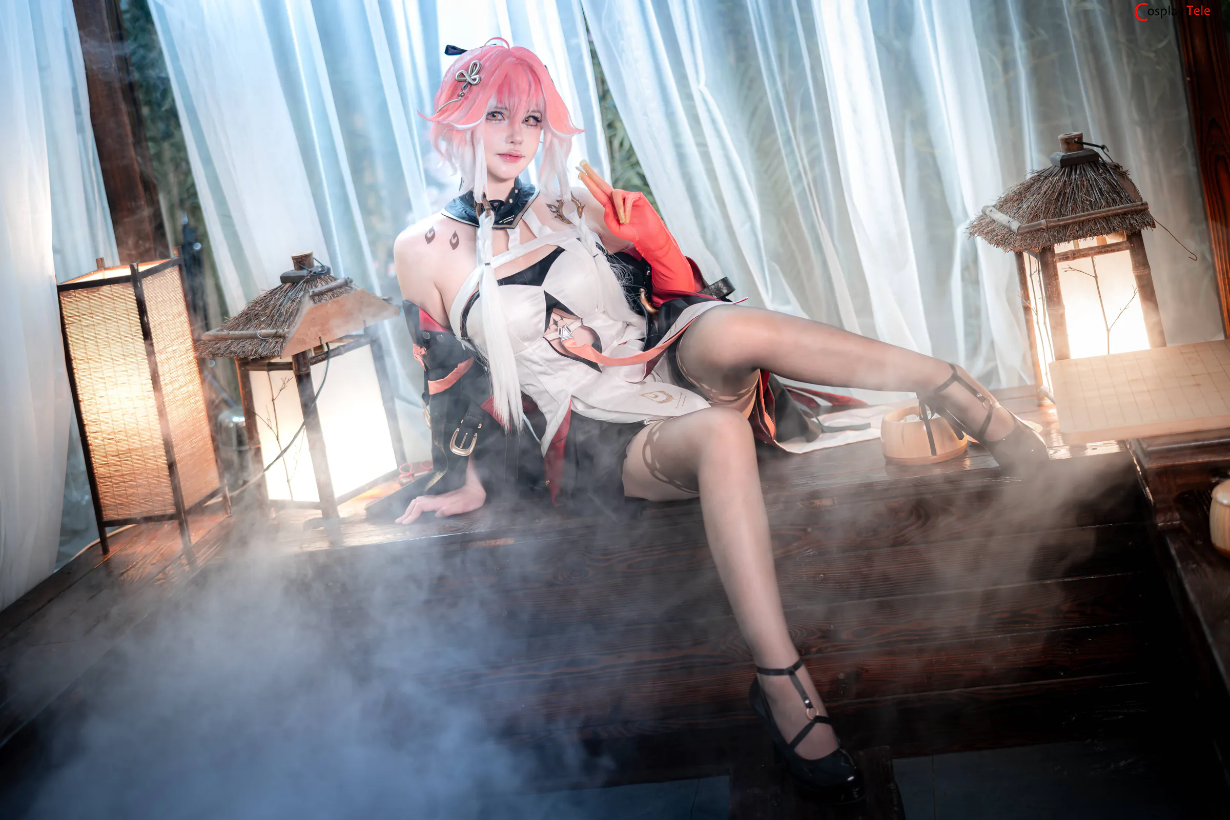 Rissoft 前羽 cosplay Changli and Jinhsi – Wuthering Waves
