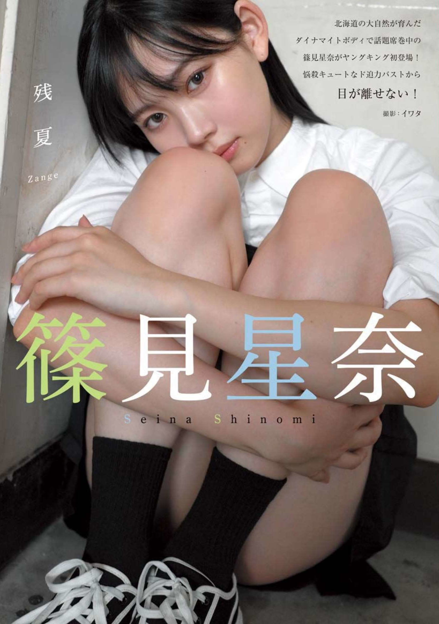 Seina Shinomi 篠見星奈, Young King 2022 No.18 (ヤングキング 2022年18号)