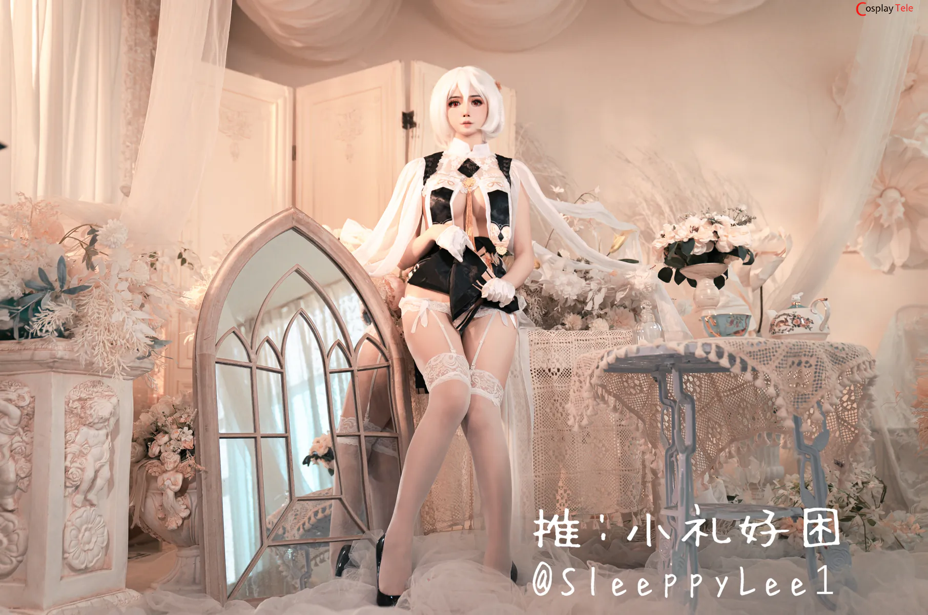 SleeppyLee1 (小礼好困) cosplay Sirius – Azur Lane