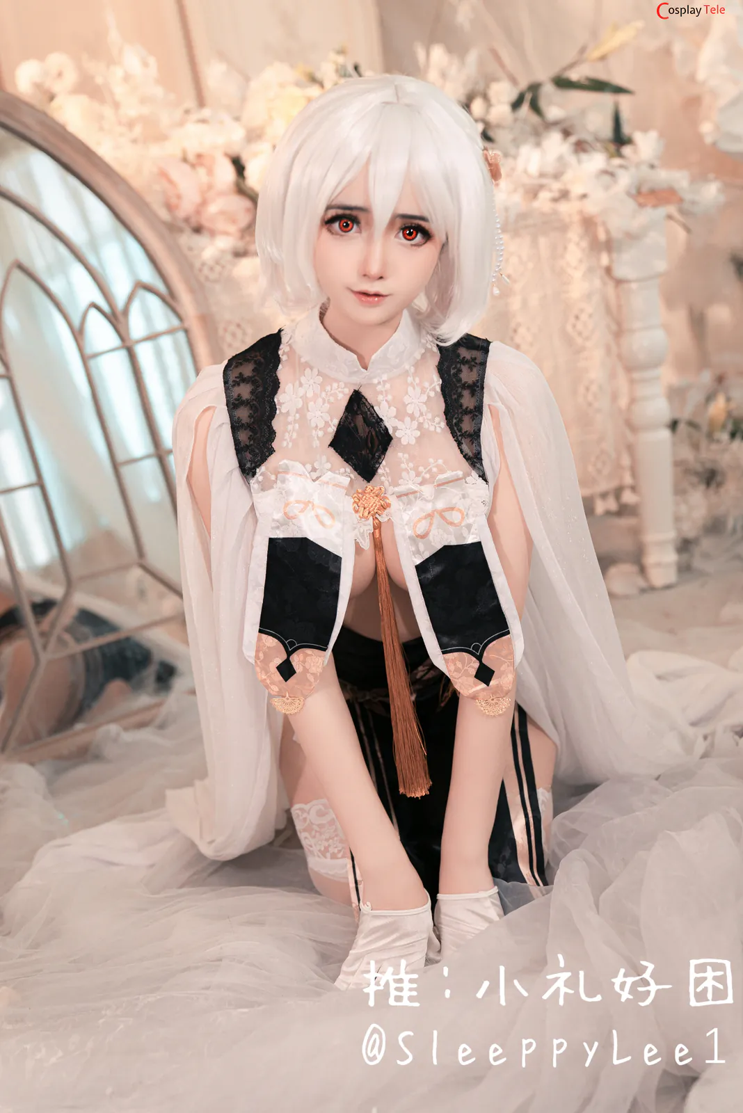 SleeppyLee1 (小礼好困) cosplay Sirius – Azur Lane