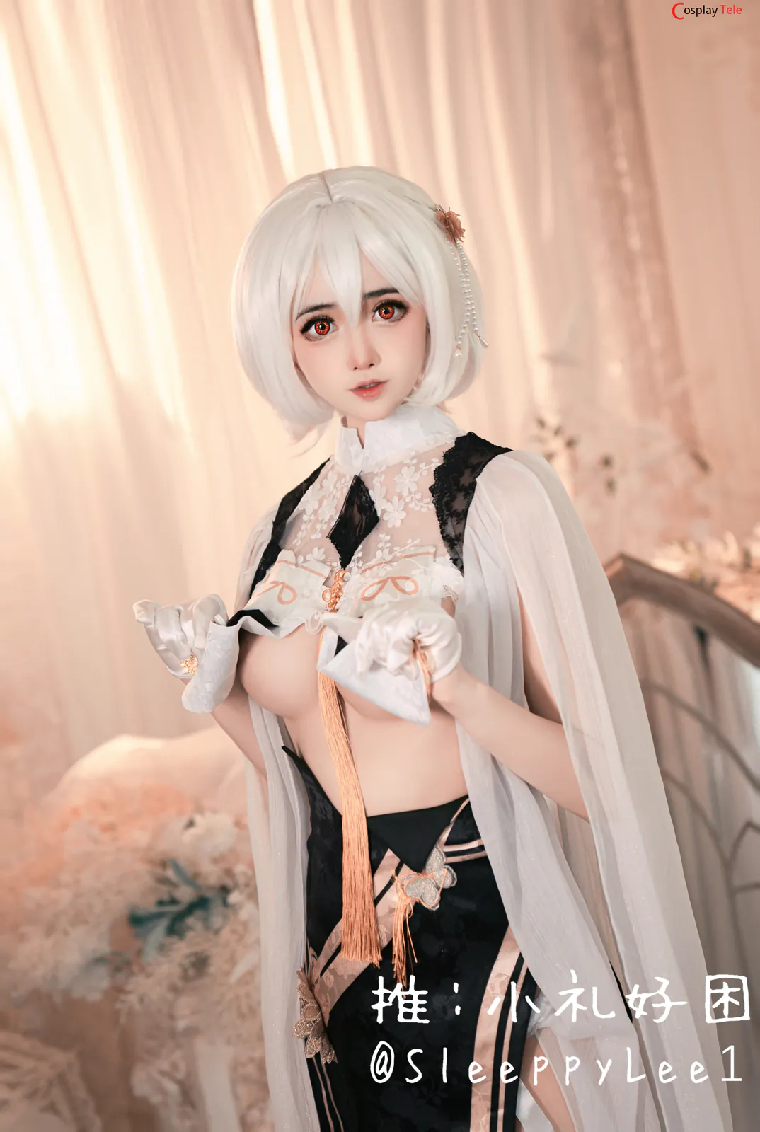 SleeppyLee1 (小礼好困) cosplay Sirius – Azur Lane