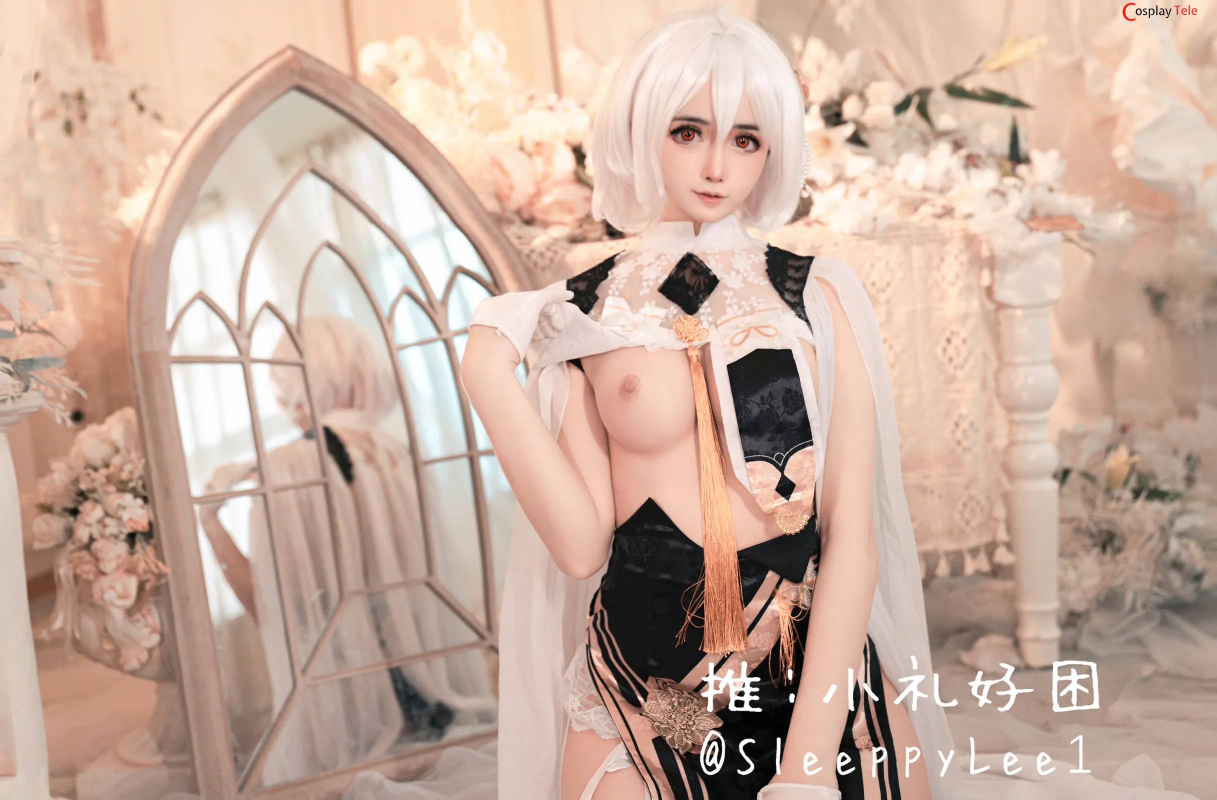 SleeppyLee1 (小礼好困) cosplay Sirius – Azur Lane