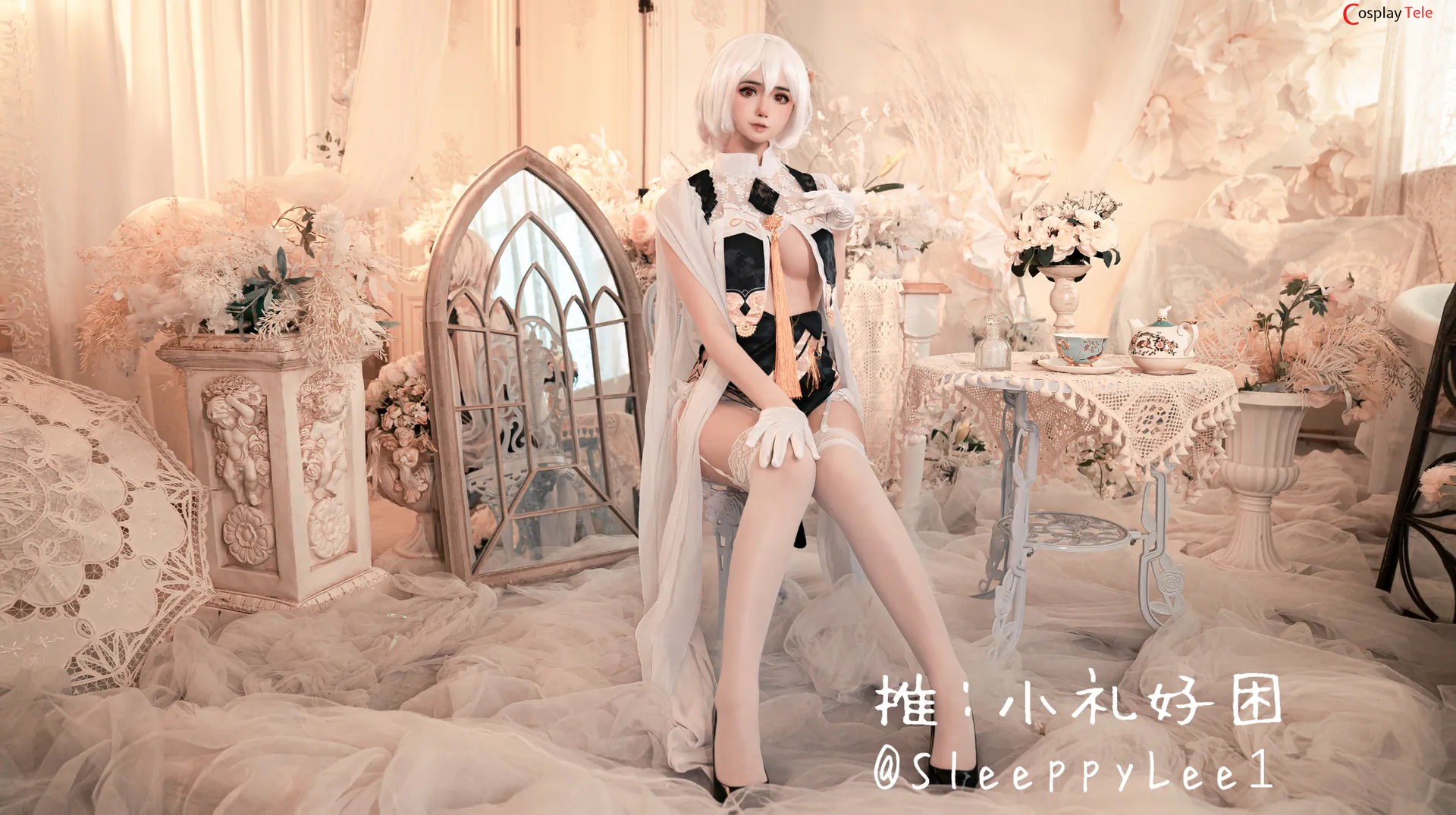 SleeppyLee1 (小礼好困) cosplay Sirius – Azur Lane