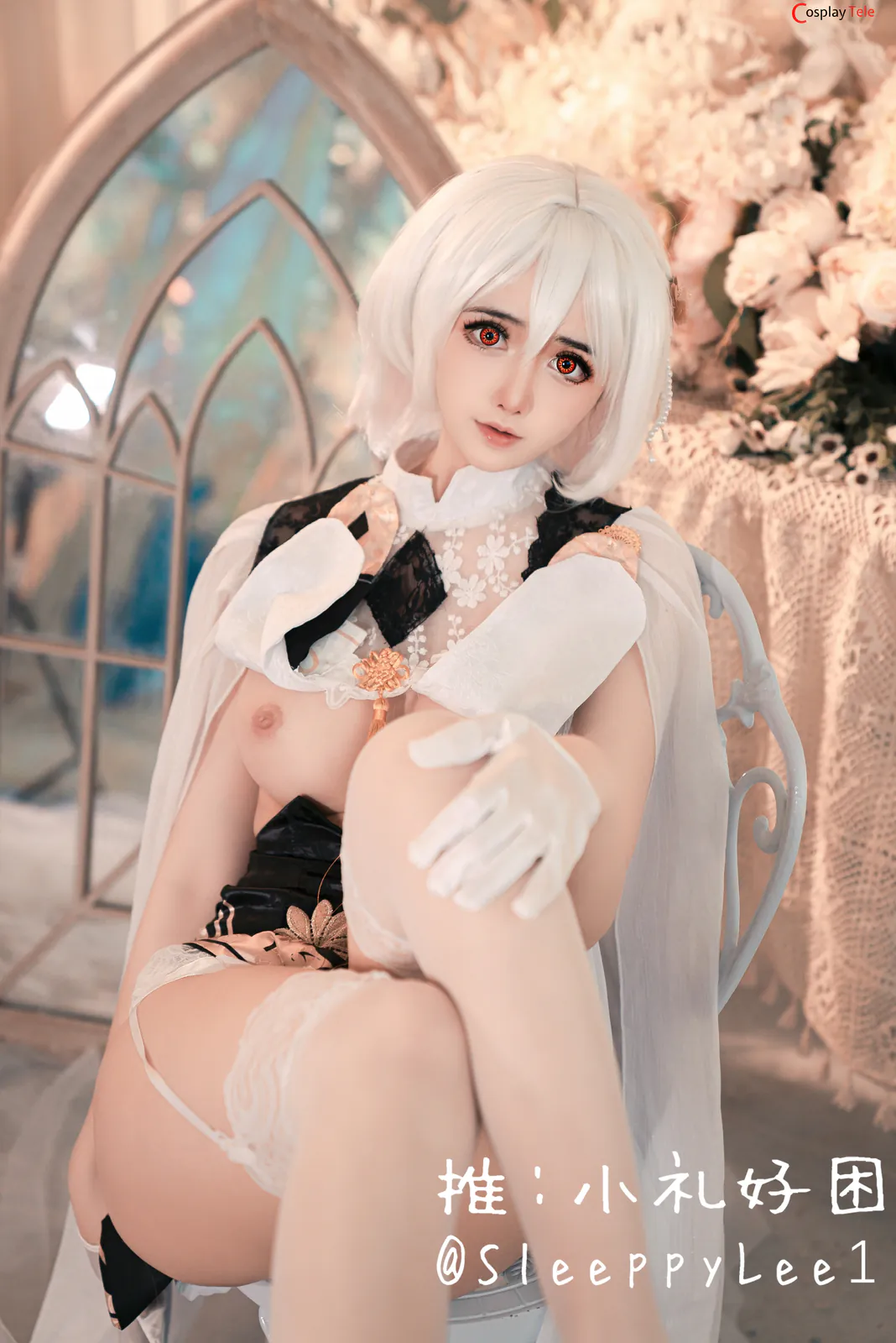 SleeppyLee1 (小礼好困) cosplay Sirius – Azur Lane