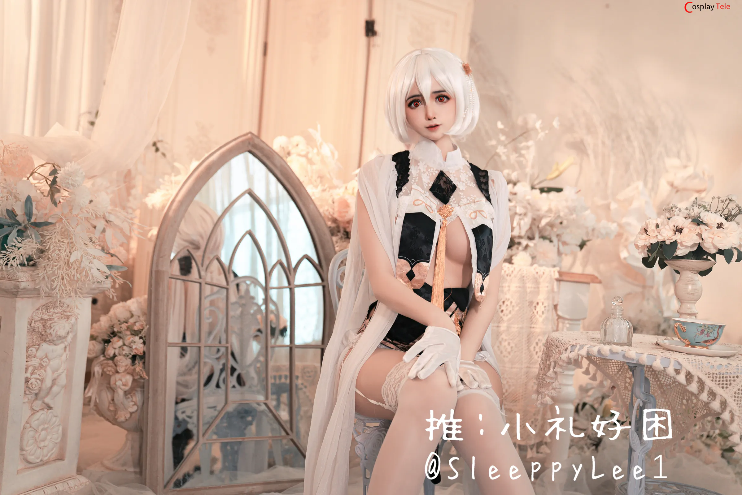 SleeppyLee1 (小礼好困) cosplay Sirius – Azur Lane