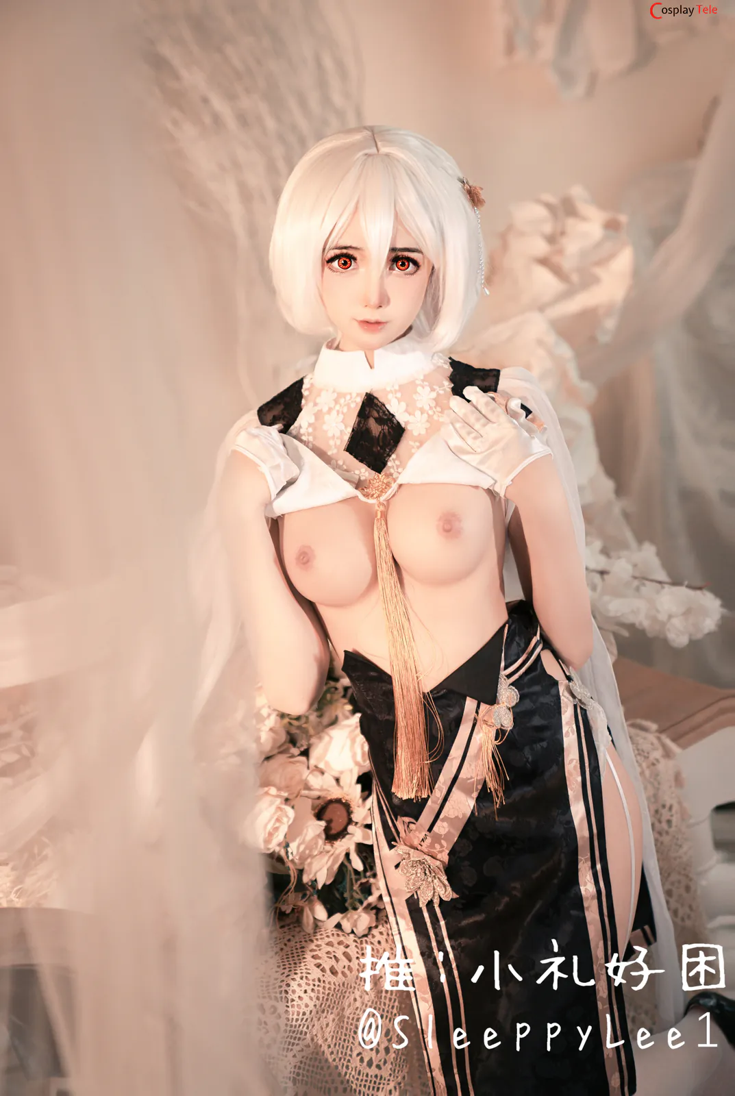 SleeppyLee1 (小礼好困) cosplay Sirius – Azur Lane