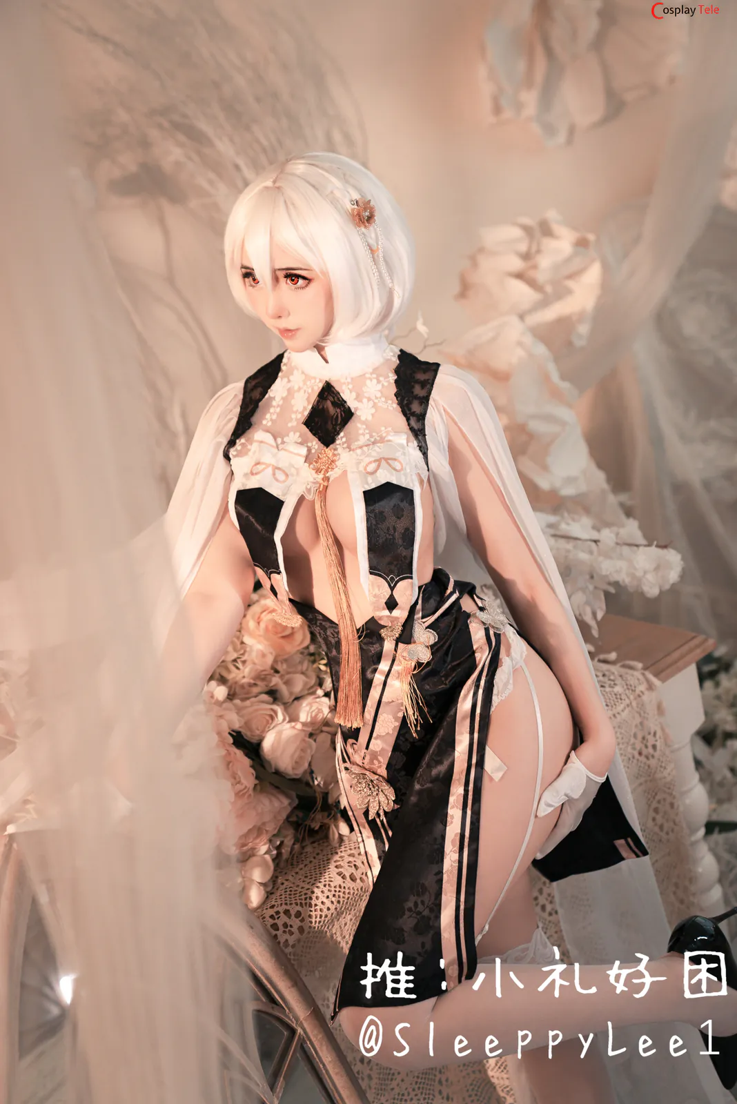 SleeppyLee1 (小礼好困) cosplay Sirius – Azur Lane