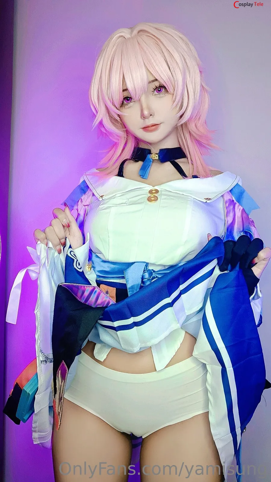 Yamisung cosplay March 7th – Honkai_Star Rail