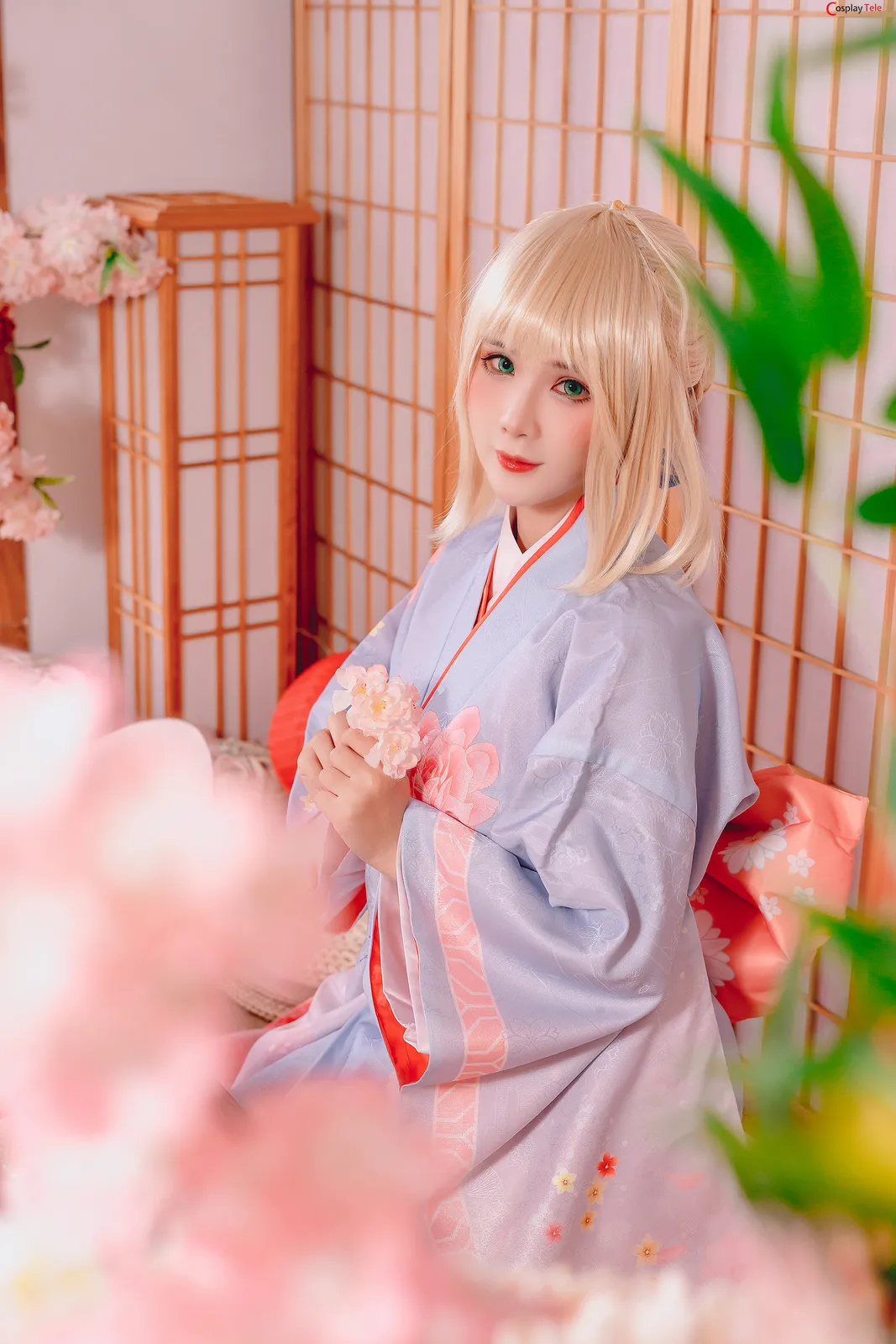 Pyoncos (ピオン) cosplay Saber Kimono – Fate Grand Order