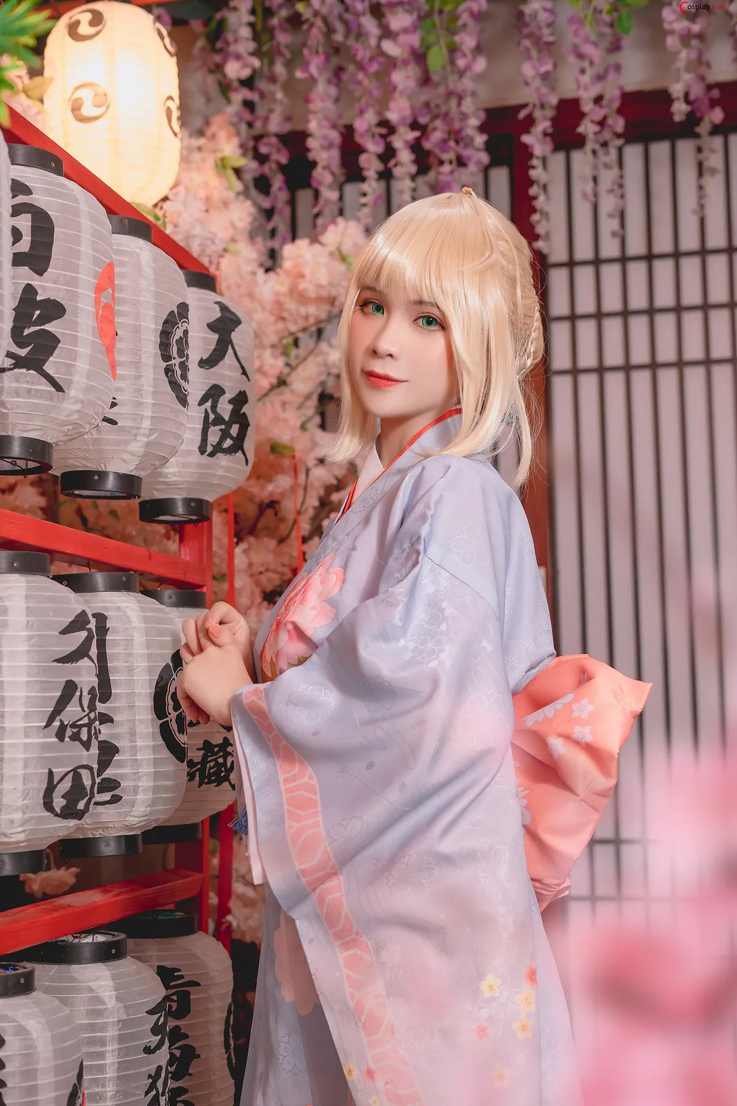 Pyoncos (ピオン) cosplay Saber Kimono – Fate Grand Order