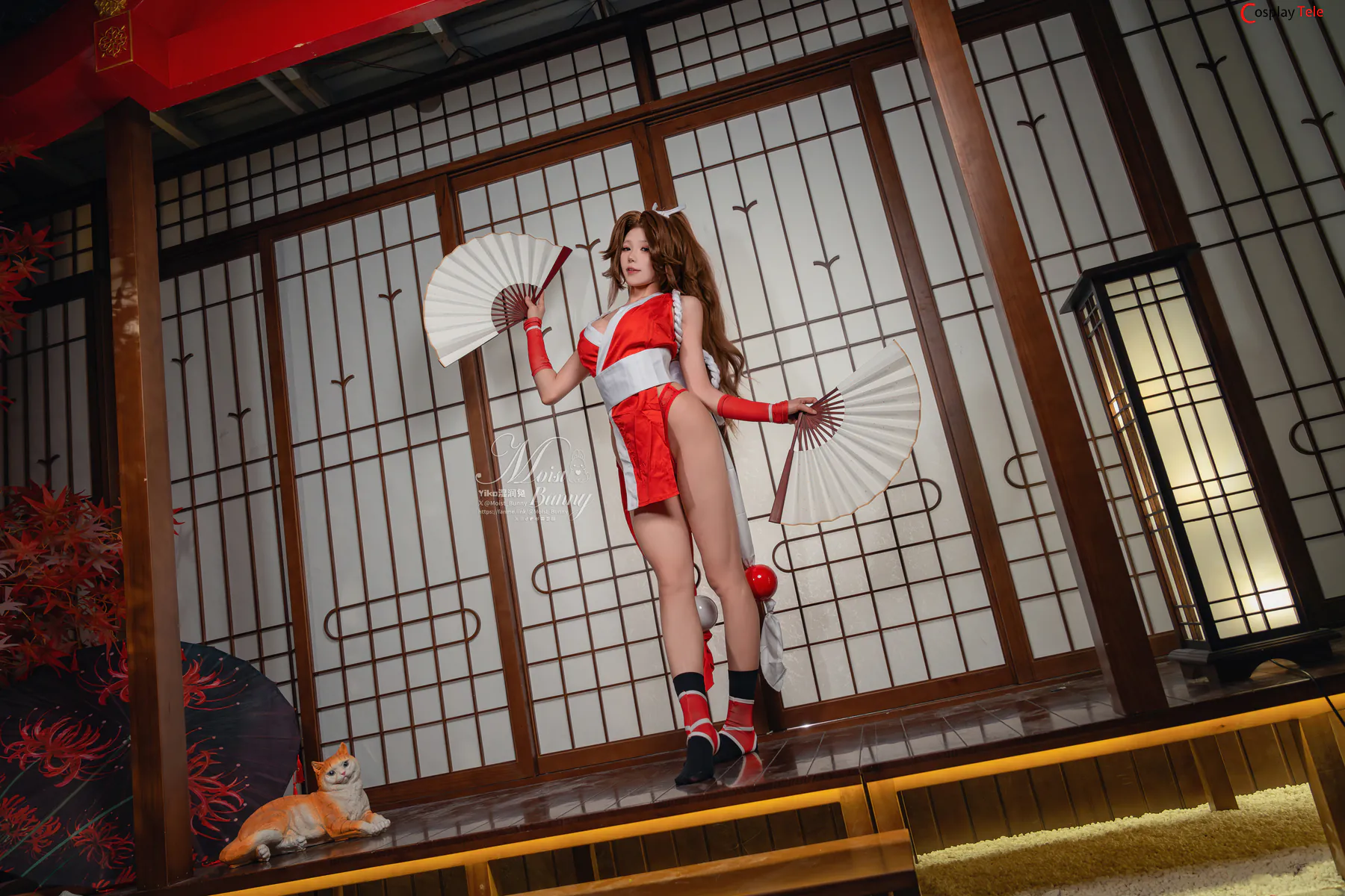 咬一口兔娘ovo (Yaokoututu) cosplay Mai Shiranui – The King of Fighters 73 咬一口兔娘ovo (Yaokoututu) cosplay Mai Shiranui – The King of Fighters