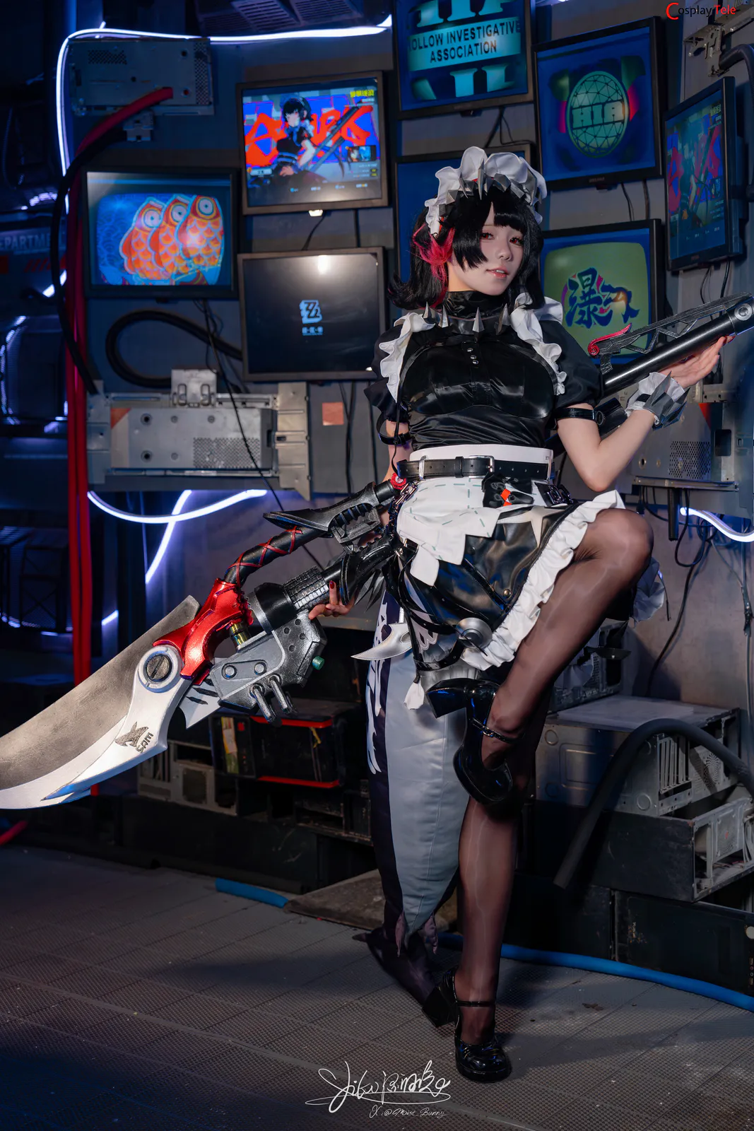 咬一口兔娘ovo (Yaokoututu) cosplay Ellen Joe – Zenless Zone Zero 32 咬一口兔娘ovo (Yaokoututu) cosplay Ellen Joe – Zenless Zone Zero