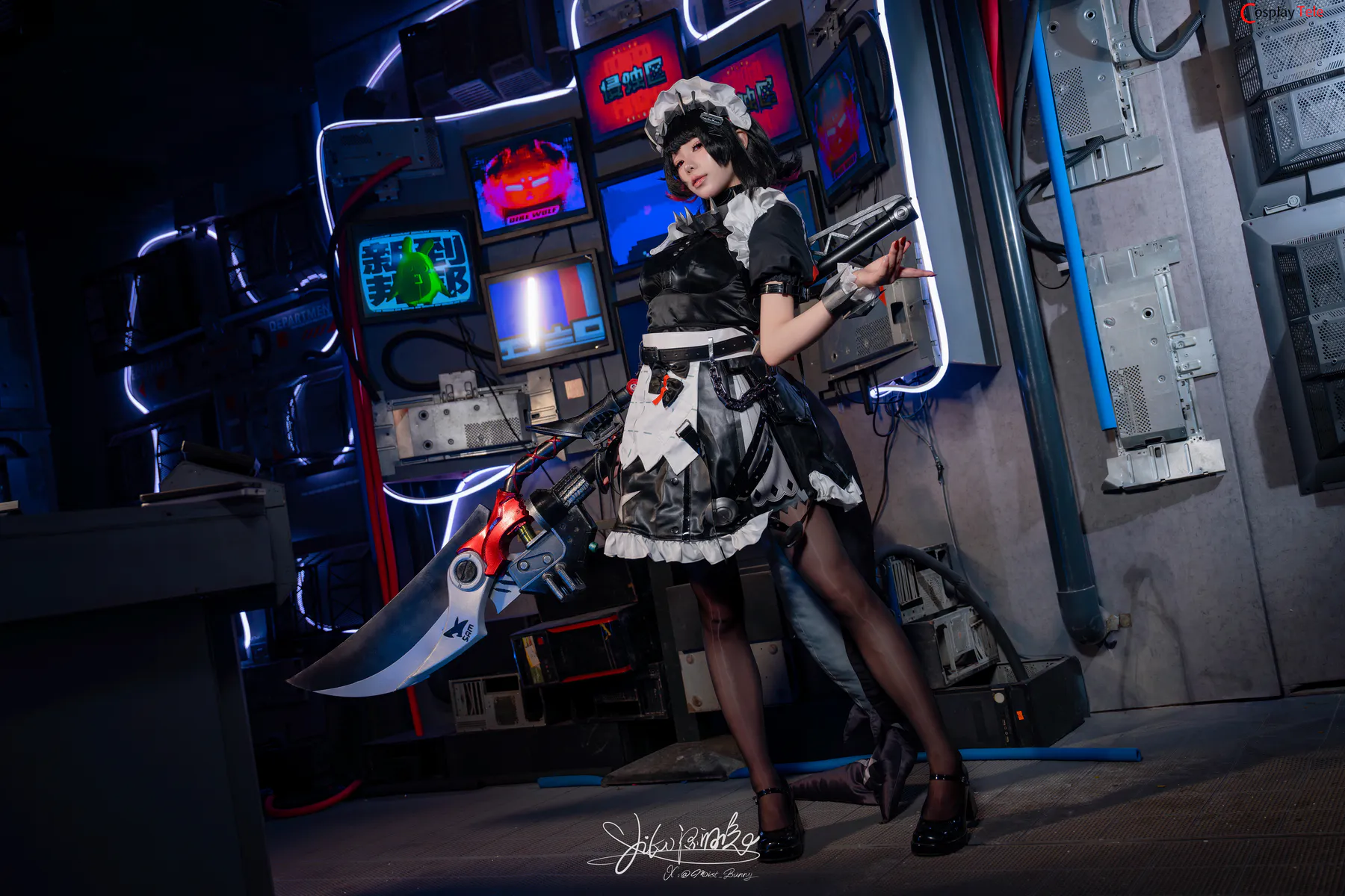 咬一口兔娘ovo (Yaokoututu) cosplay Ellen Joe – Zenless Zone Zero 34 咬一口兔娘ovo (Yaokoututu) cosplay Ellen Joe – Zenless Zone Zero