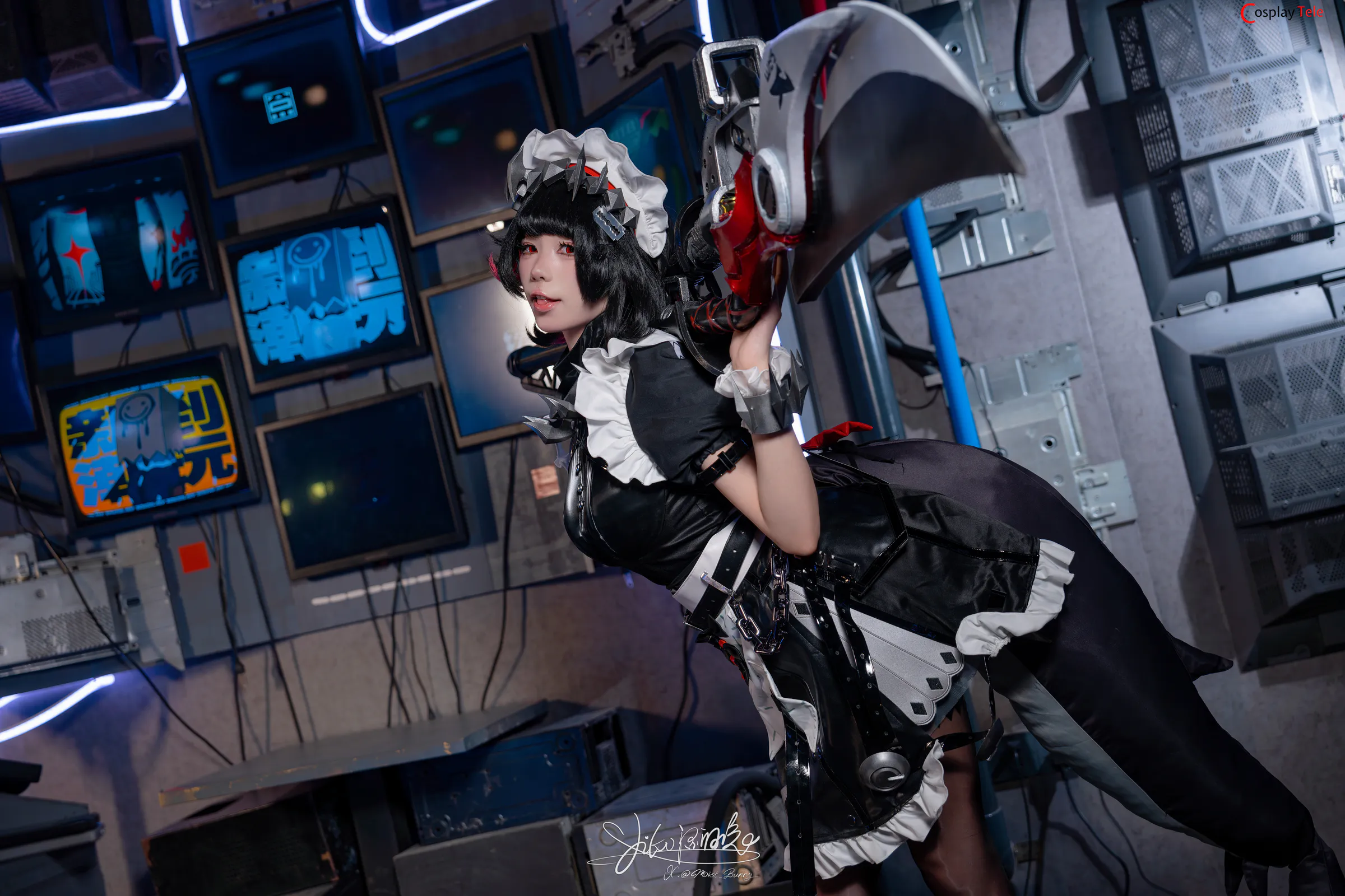咬一口兔娘ovo (Yaokoututu) cosplay Ellen Joe – Zenless Zone Zero 35 咬一口兔娘ovo (Yaokoututu) cosplay Ellen Joe – Zenless Zone Zero
