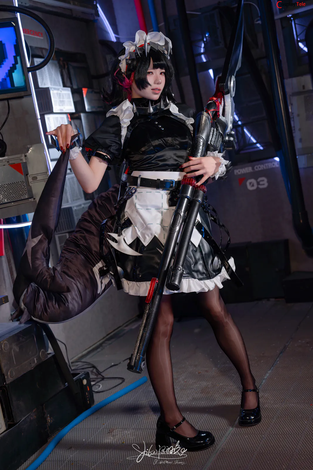 咬一口兔娘ovo (Yaokoututu) cosplay Ellen Joe – Zenless Zone Zero 37 咬一口兔娘ovo (Yaokoututu) cosplay Ellen Joe – Zenless Zone Zero