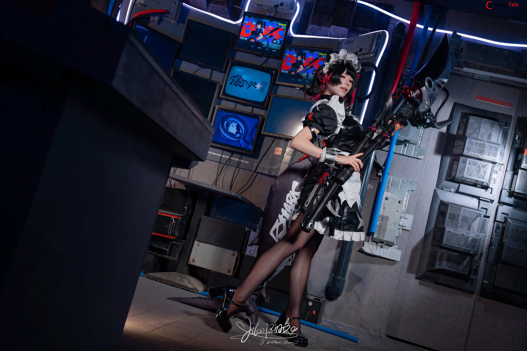 咬一口兔娘ovo (Yaokoututu) cosplay Ellen Joe – Zenless Zone Zero 39 咬一口兔娘ovo (Yaokoututu) cosplay Ellen Joe – Zenless Zone Zero