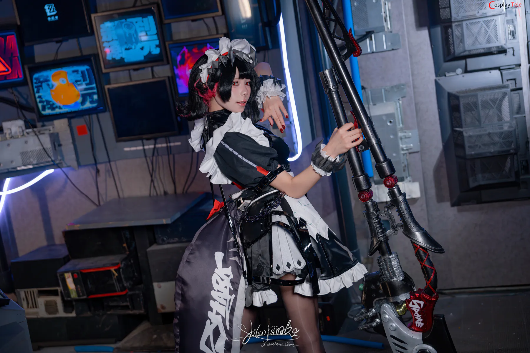 咬一口兔娘ovo (Yaokoututu) cosplay Ellen Joe – Zenless Zone Zero 40 咬一口兔娘ovo (Yaokoututu) cosplay Ellen Joe – Zenless Zone Zero