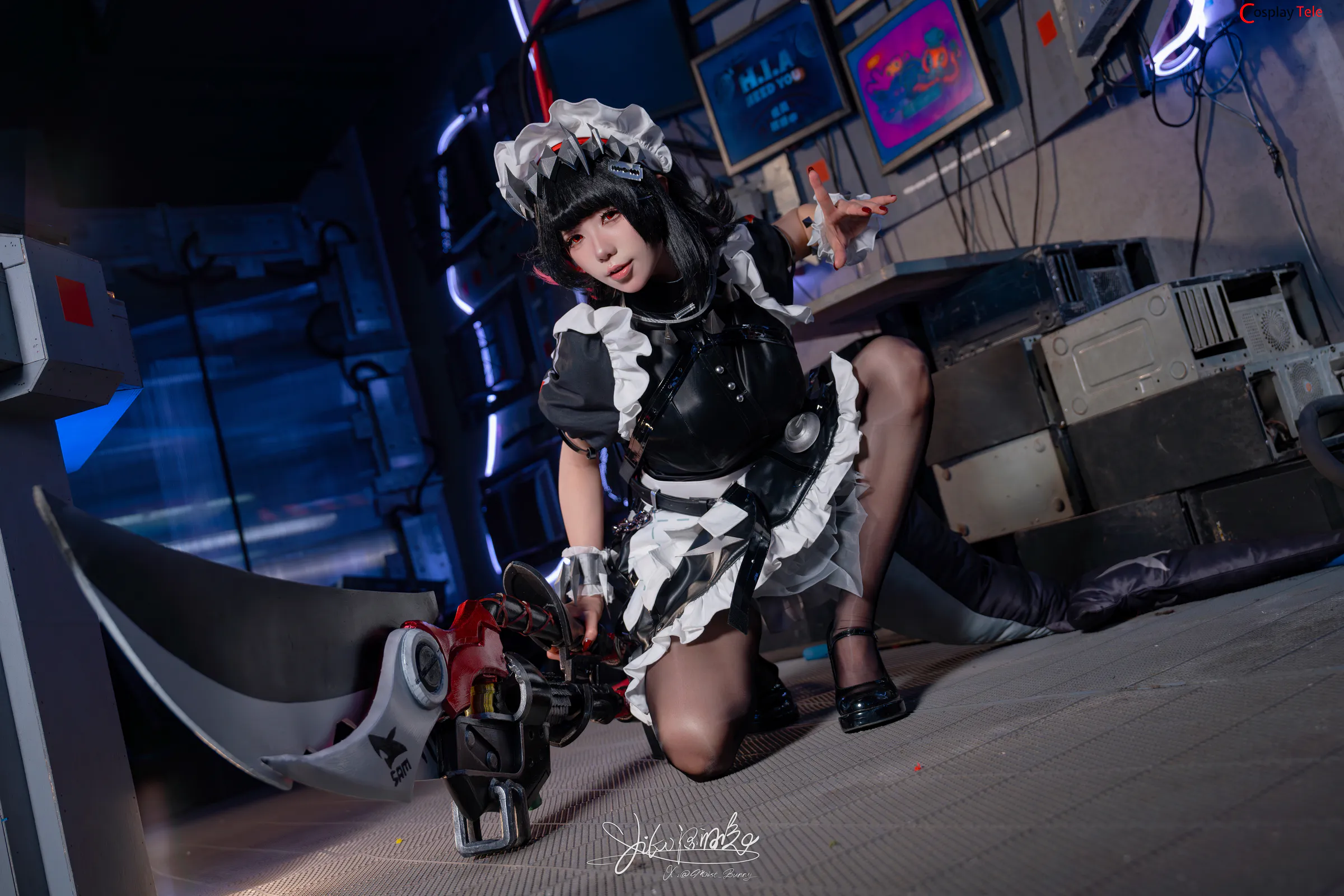 咬一口兔娘ovo (Yaokoututu) cosplay Ellen Joe – Zenless Zone Zero 41 咬一口兔娘ovo (Yaokoututu) cosplay Ellen Joe – Zenless Zone Zero