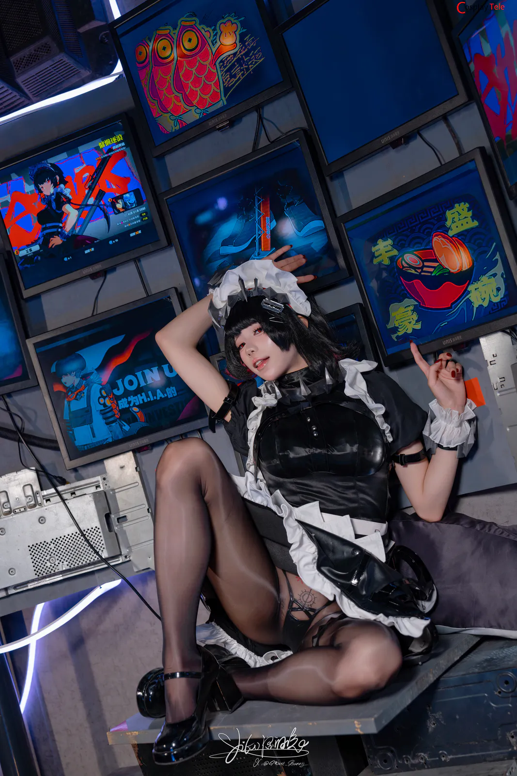 咬一口兔娘ovo (Yaokoututu) cosplay Ellen Joe – Zenless Zone Zero 48 咬一口兔娘ovo (Yaokoututu) cosplay Ellen Joe – Zenless Zone Zero