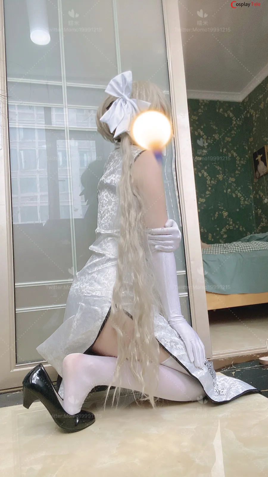 工口糯米姬 (Momo19991215) cosplay Sora Kasugano – Yosuga no Sora