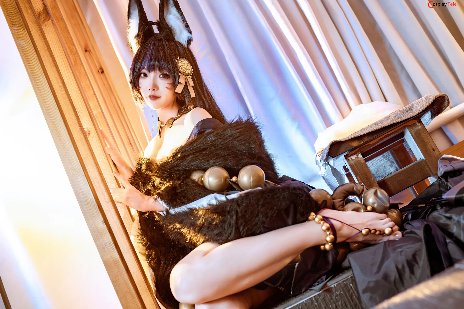 桃良阿宅 (taoliangazhai) cosplay Musashi – Azur Lane