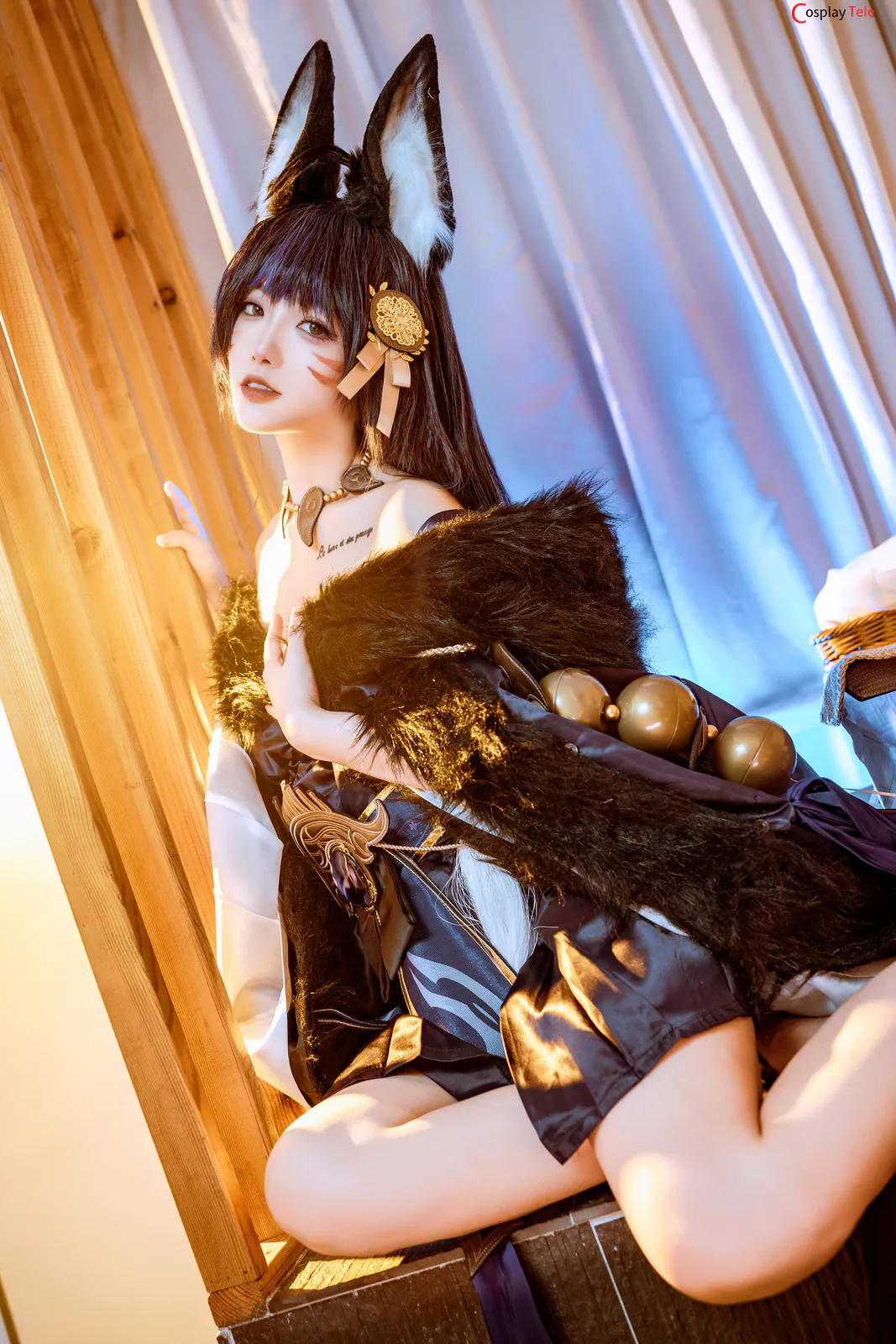 桃良阿宅 (taoliangazhai) cosplay Musashi – Azur Lane