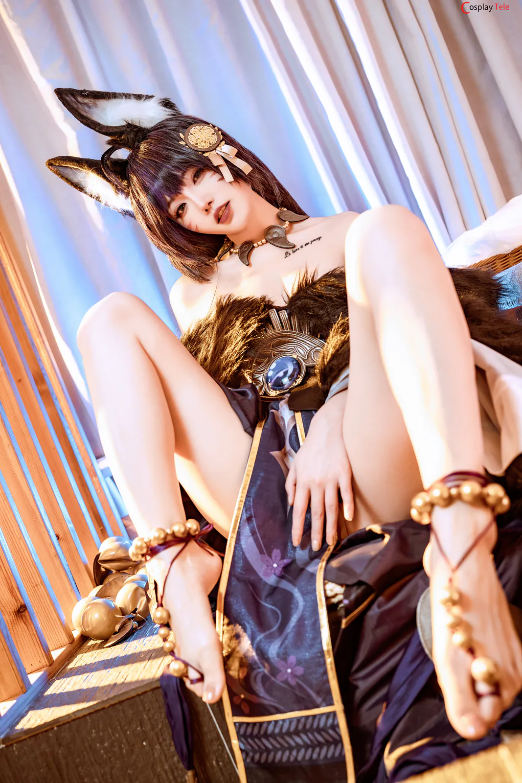 桃良阿宅 (taoliangazhai) cosplay Musashi – Azur Lane