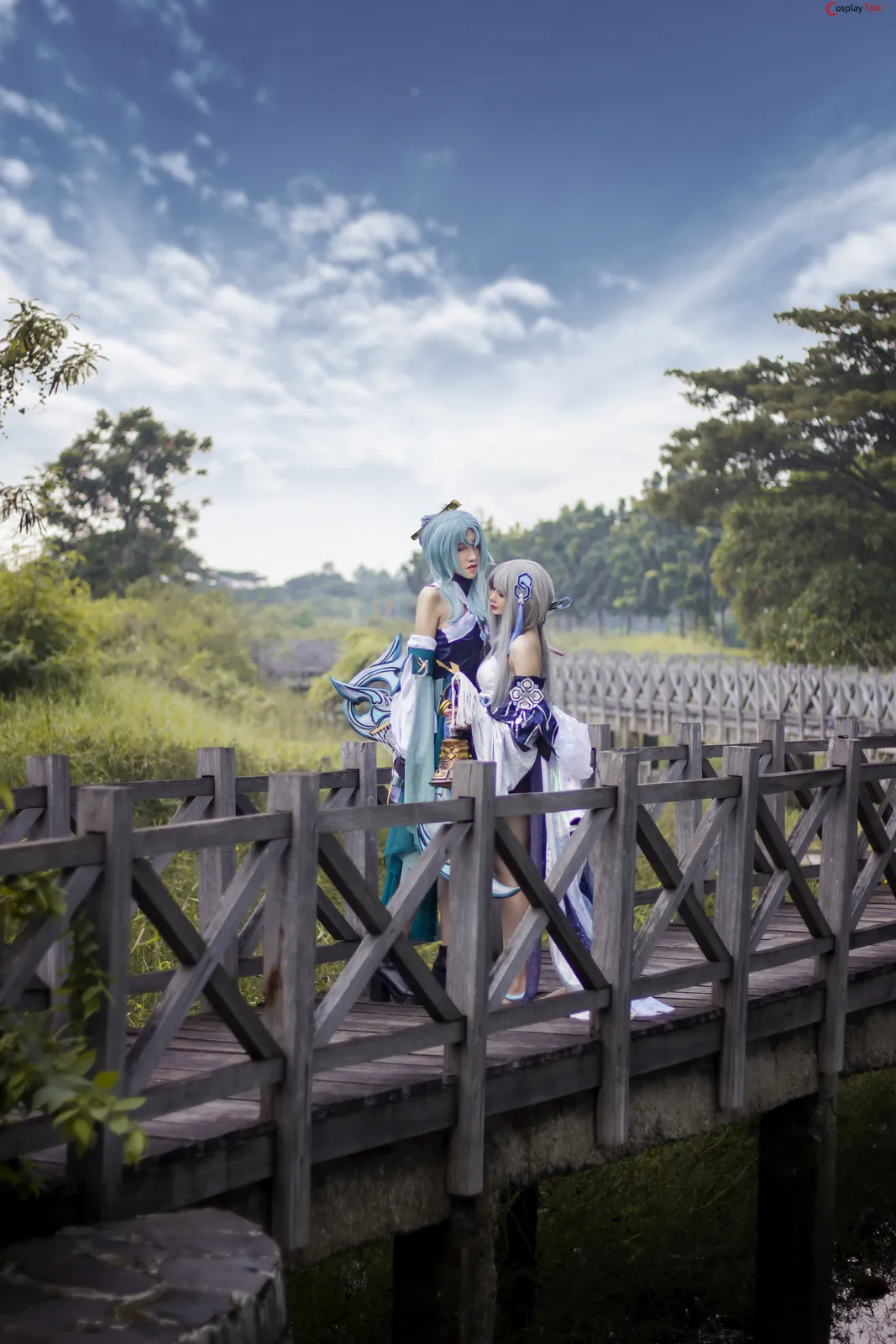 美月 HKxSYR cosplay Guizhong and Madame Ping – Genshin Impact