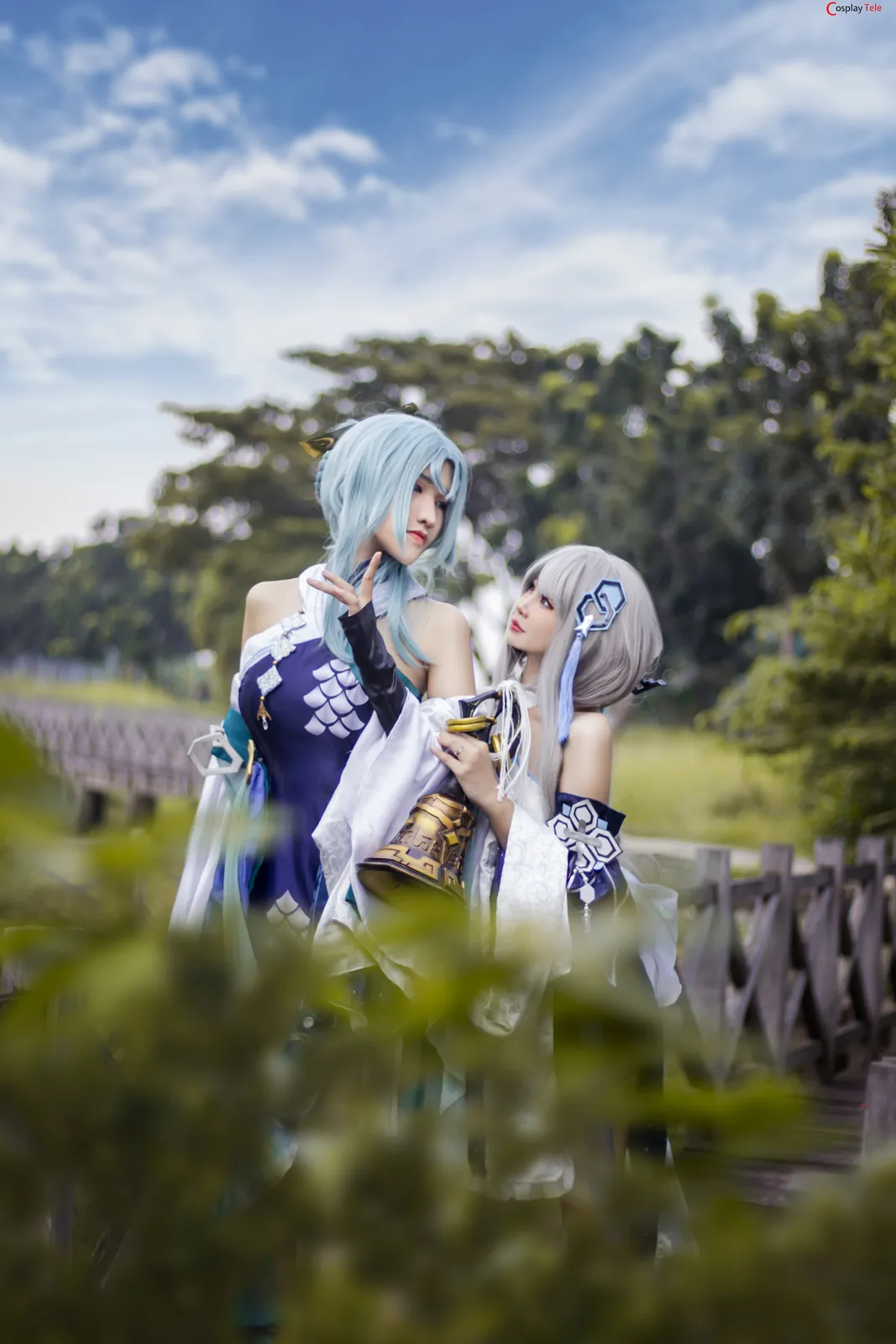 美月 HKxSYR cosplay Guizhong and Madame Ping – Genshin Impact