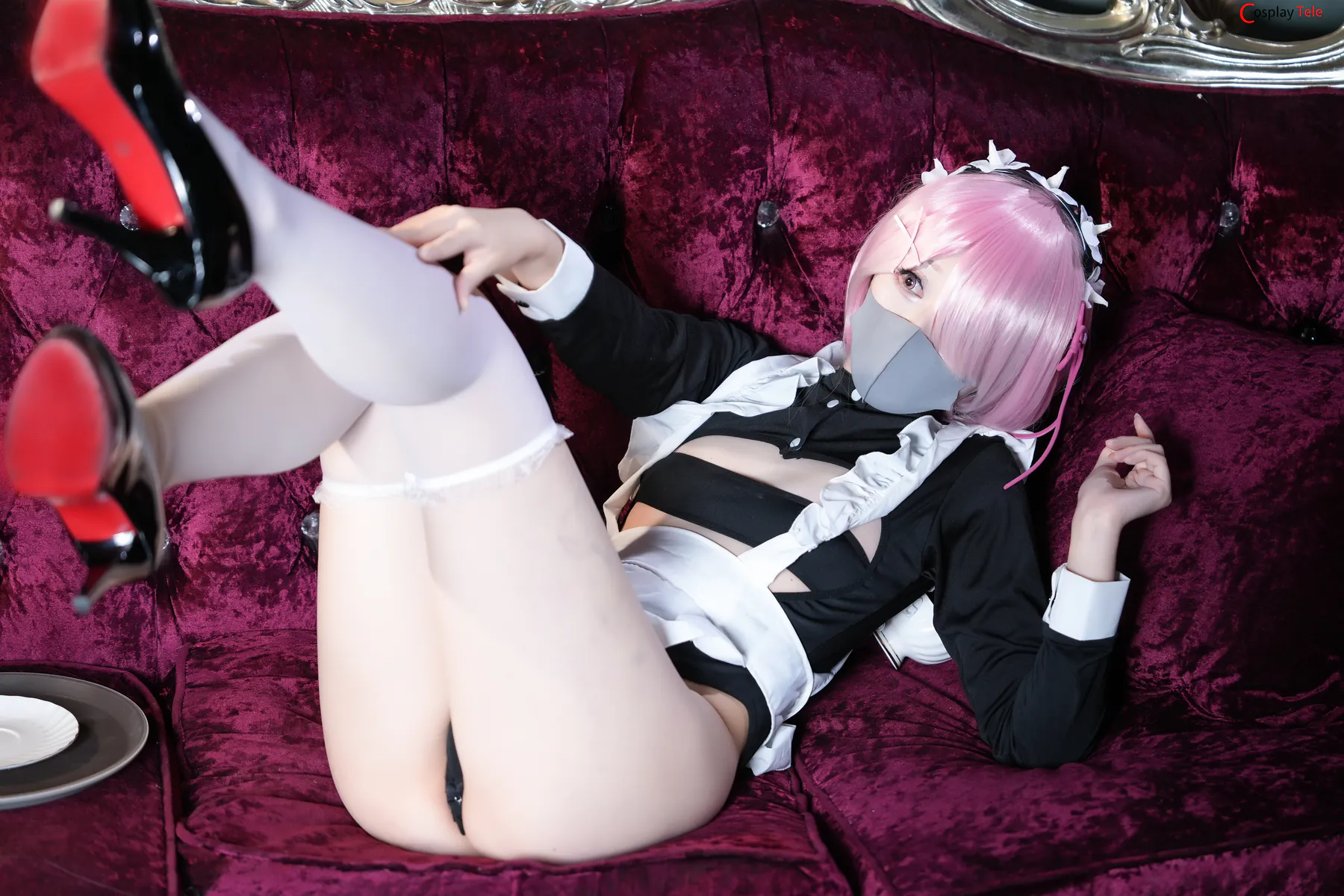 茶籽ccz cosplay Rem and Ram – Re_Zero