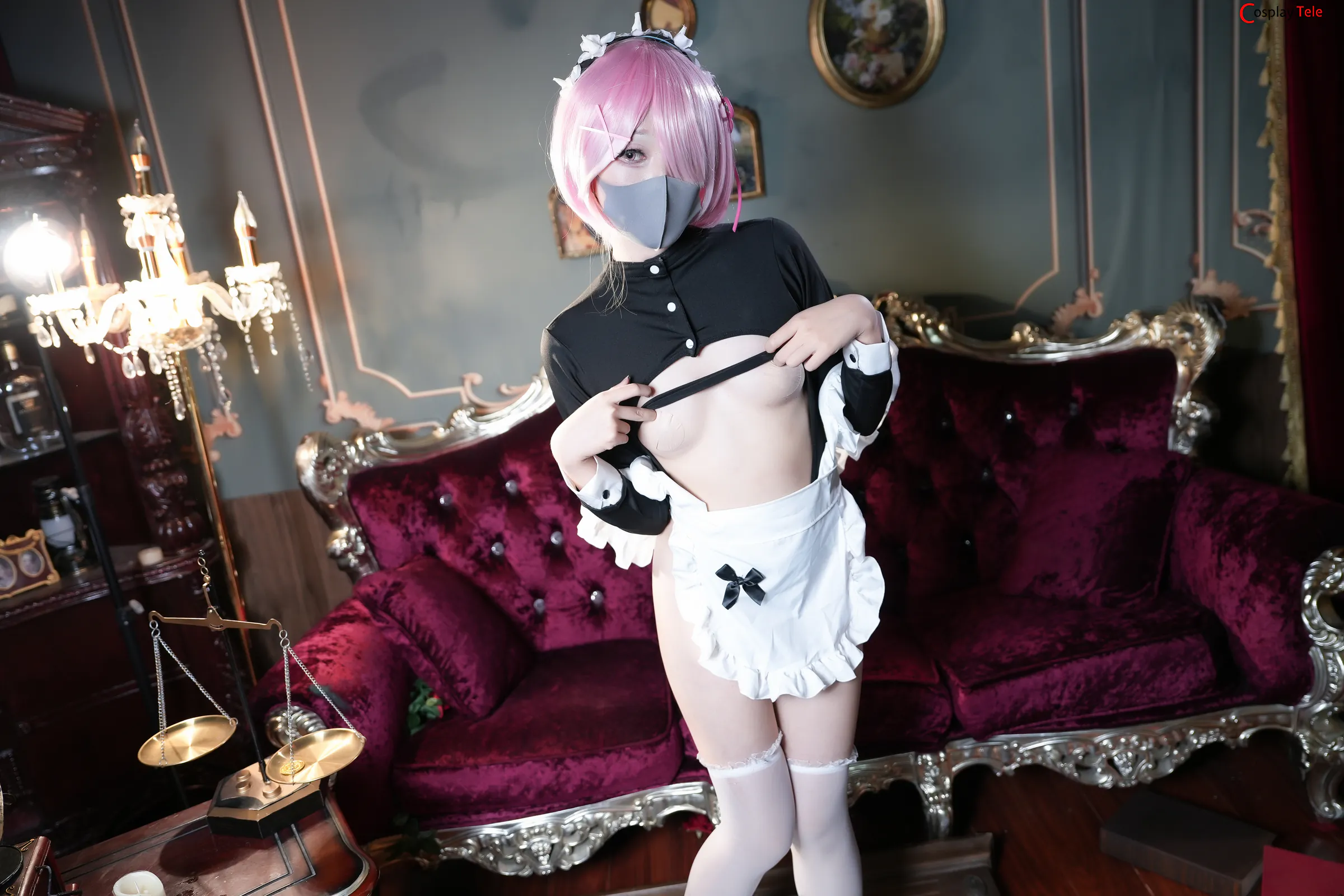 茶籽ccz cosplay Rem and Ram – Re_Zero