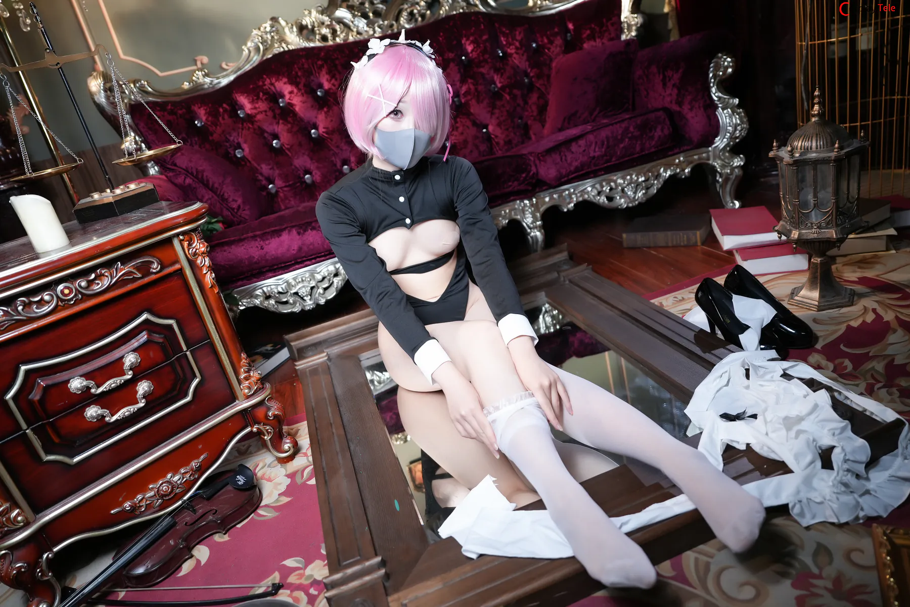 茶籽ccz cosplay Rem and Ram – Re_Zero