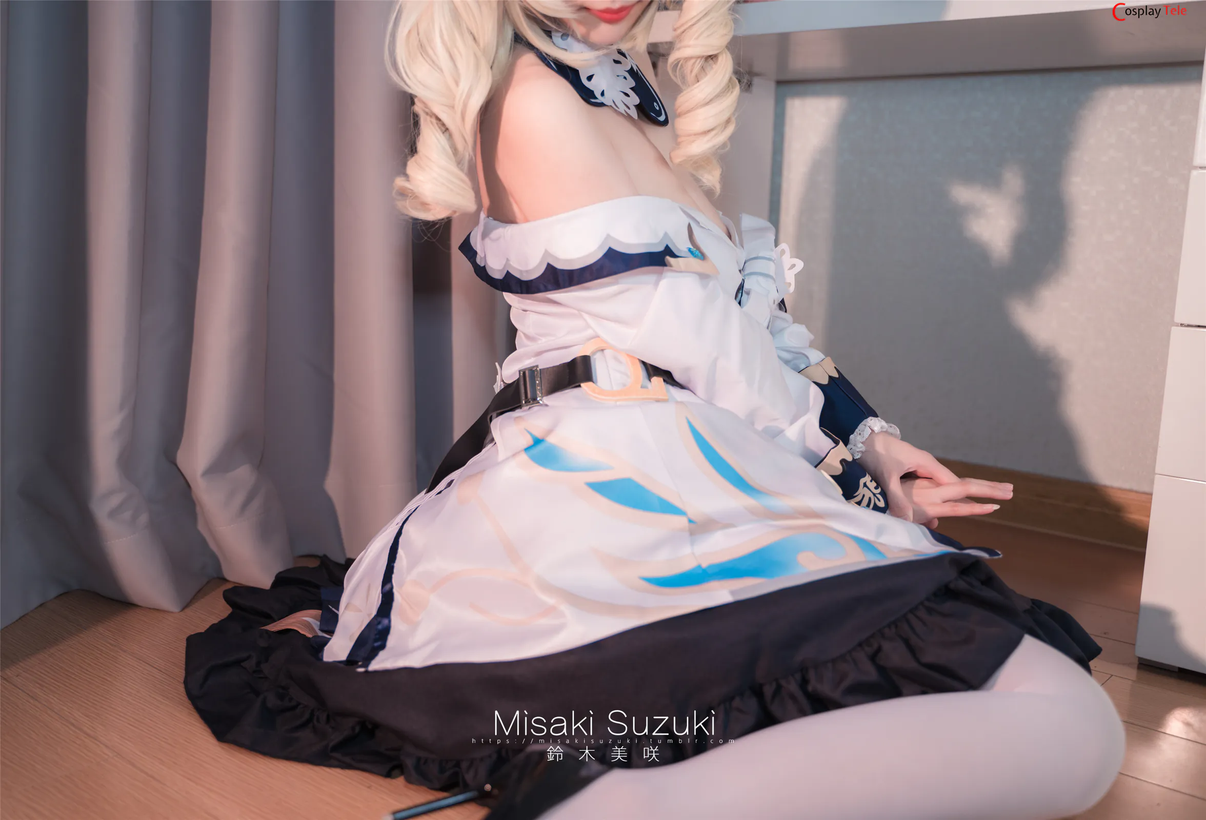 铃木美咲 (Misaki Suzuki) cosplay Barbara – Genshin Impact