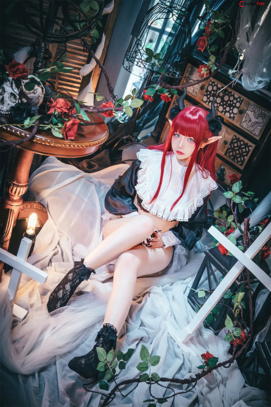 雪晴Astra (雪晴嘟嘟) cosplay Rizu-kyun – Sono Bisque Doll