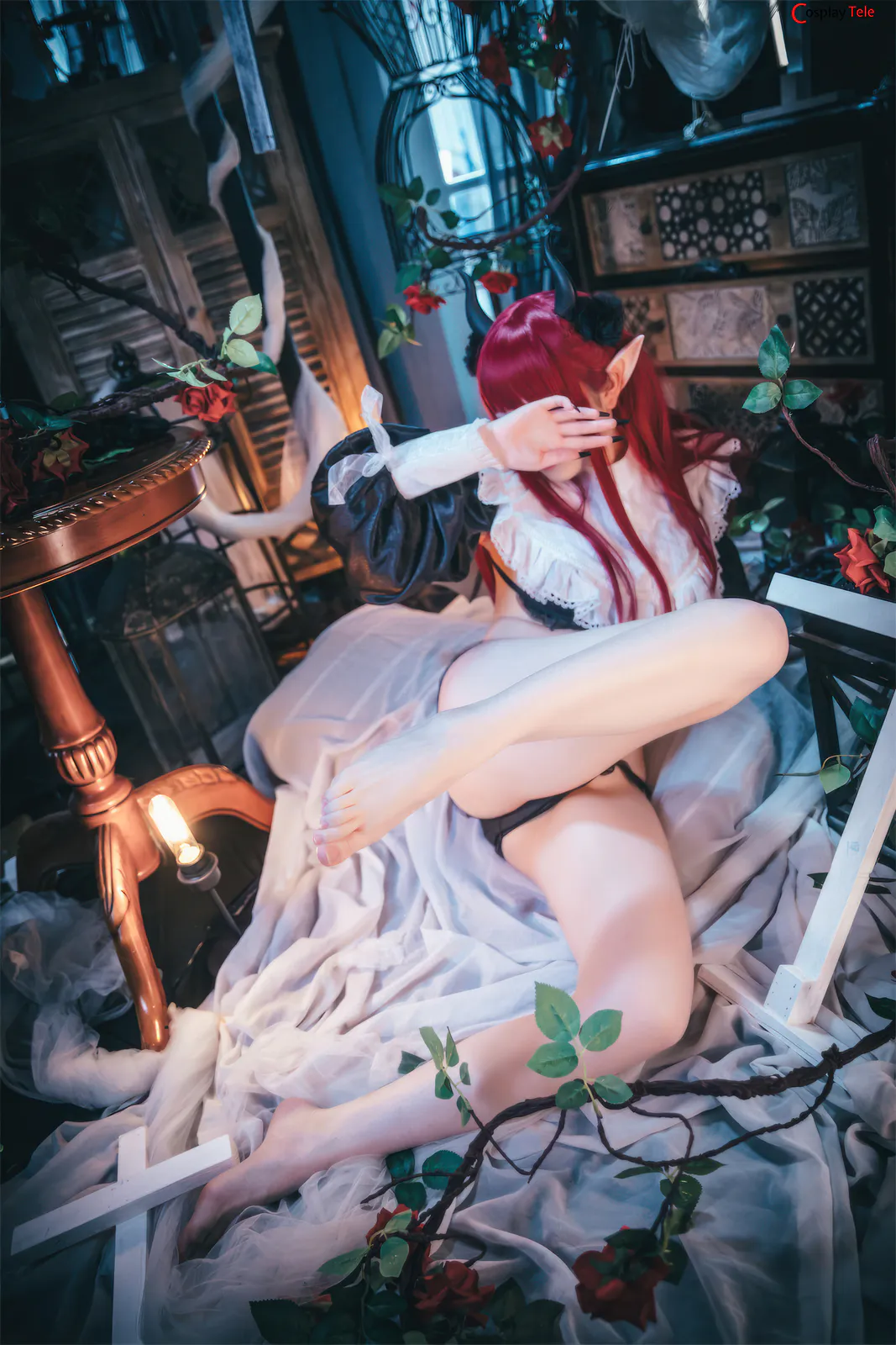 雪晴Astra (雪晴嘟嘟) cosplay Rizu-kyun – Sono Bisque Doll